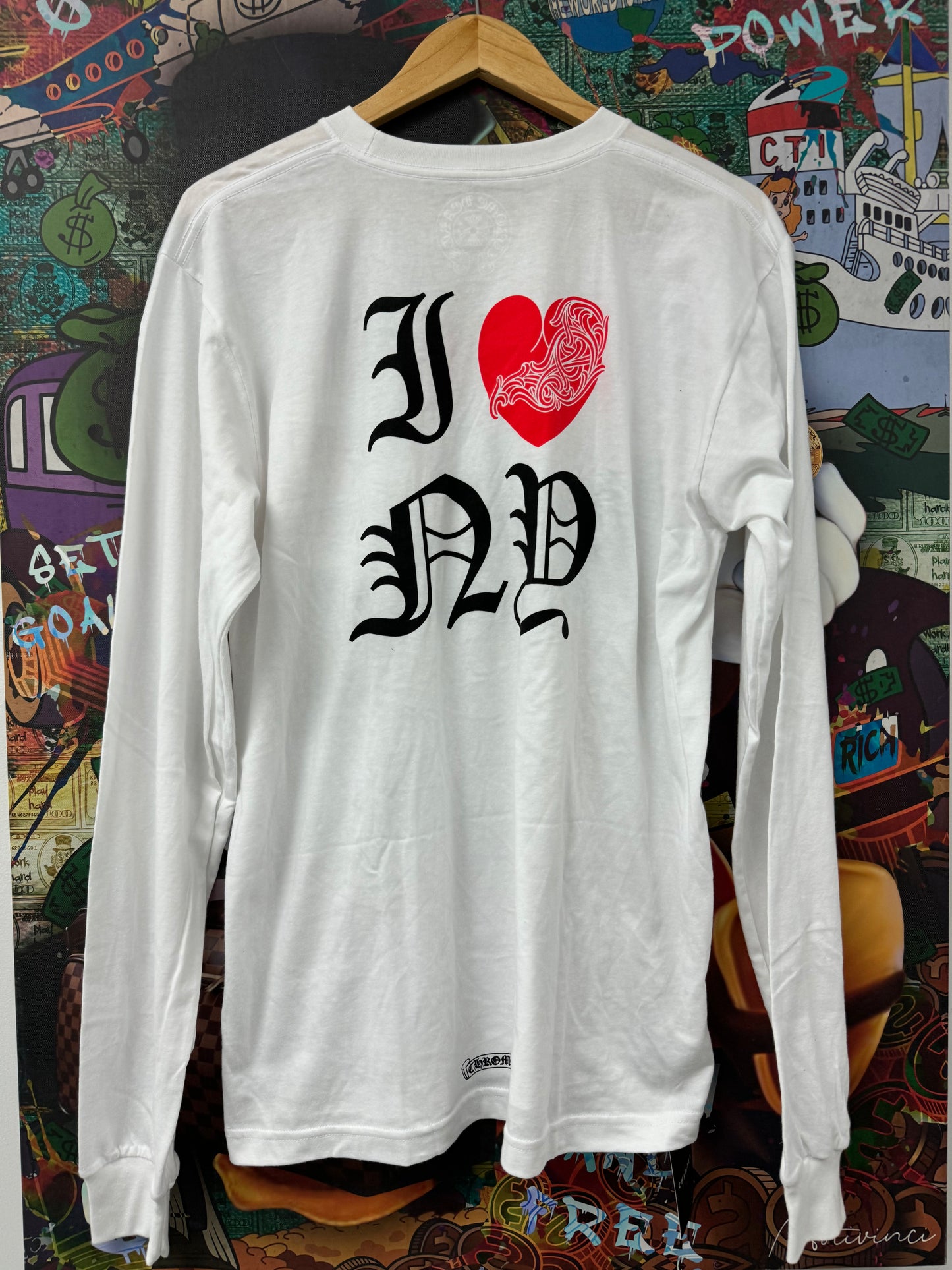 Chrome Hearts I LOVE NYC LS  New large  N/A
