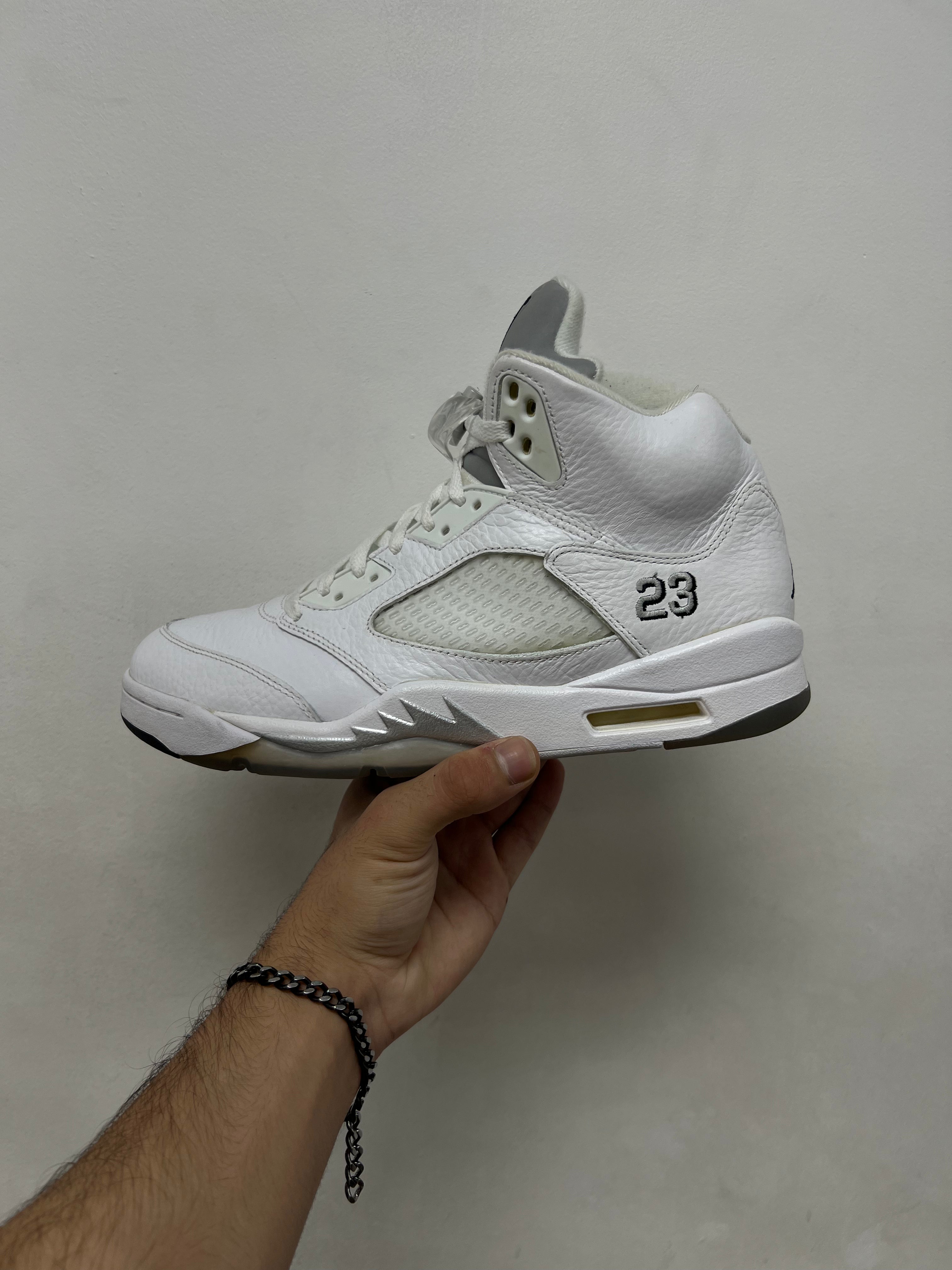 Jordan 5 White Metallic (2015) Sneakers