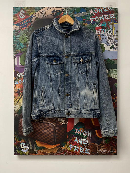 Ksubi Jean Jacket Light Wash  Used