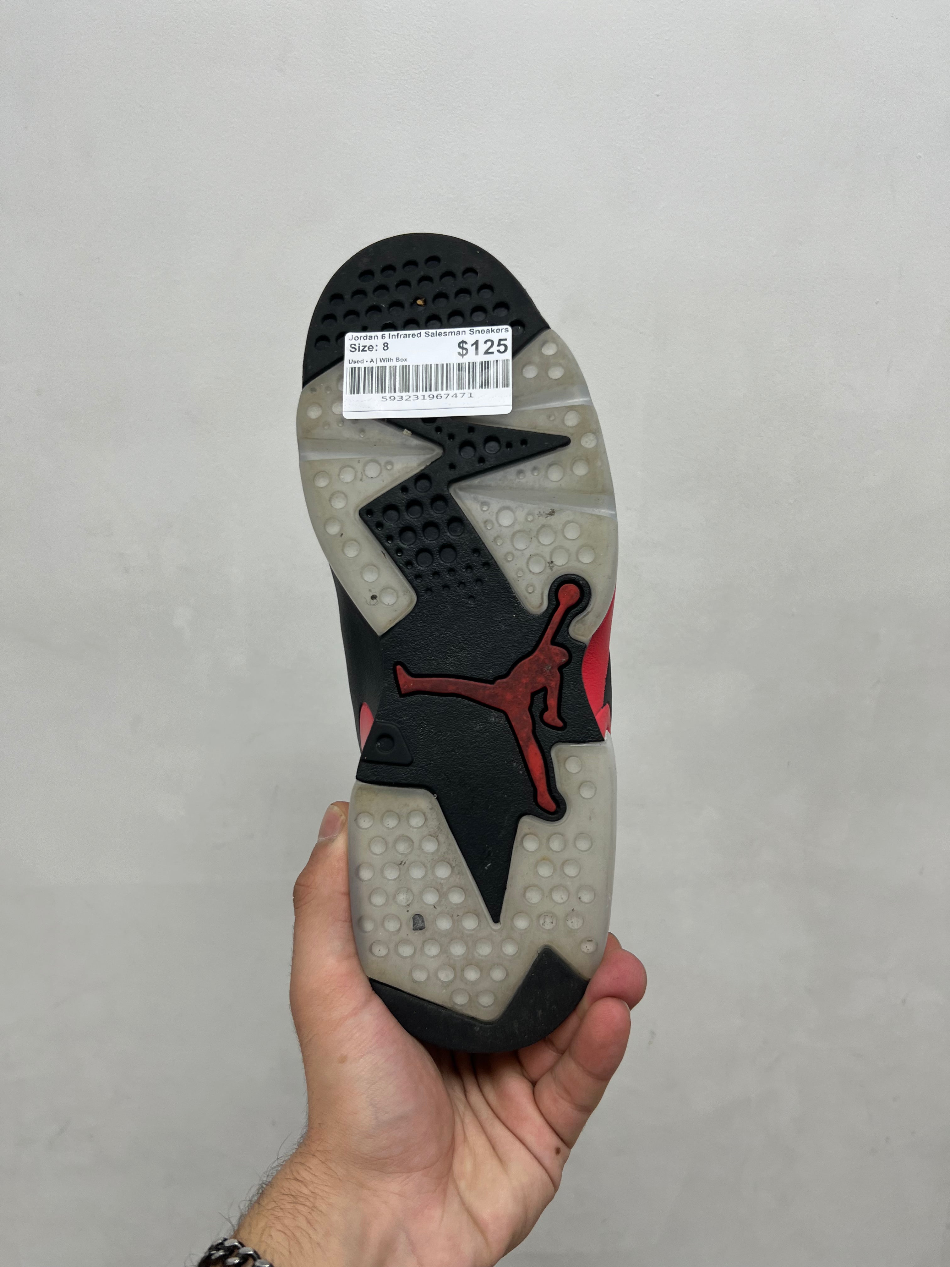 Jordan 6 Infrared Salesman Sneakers
