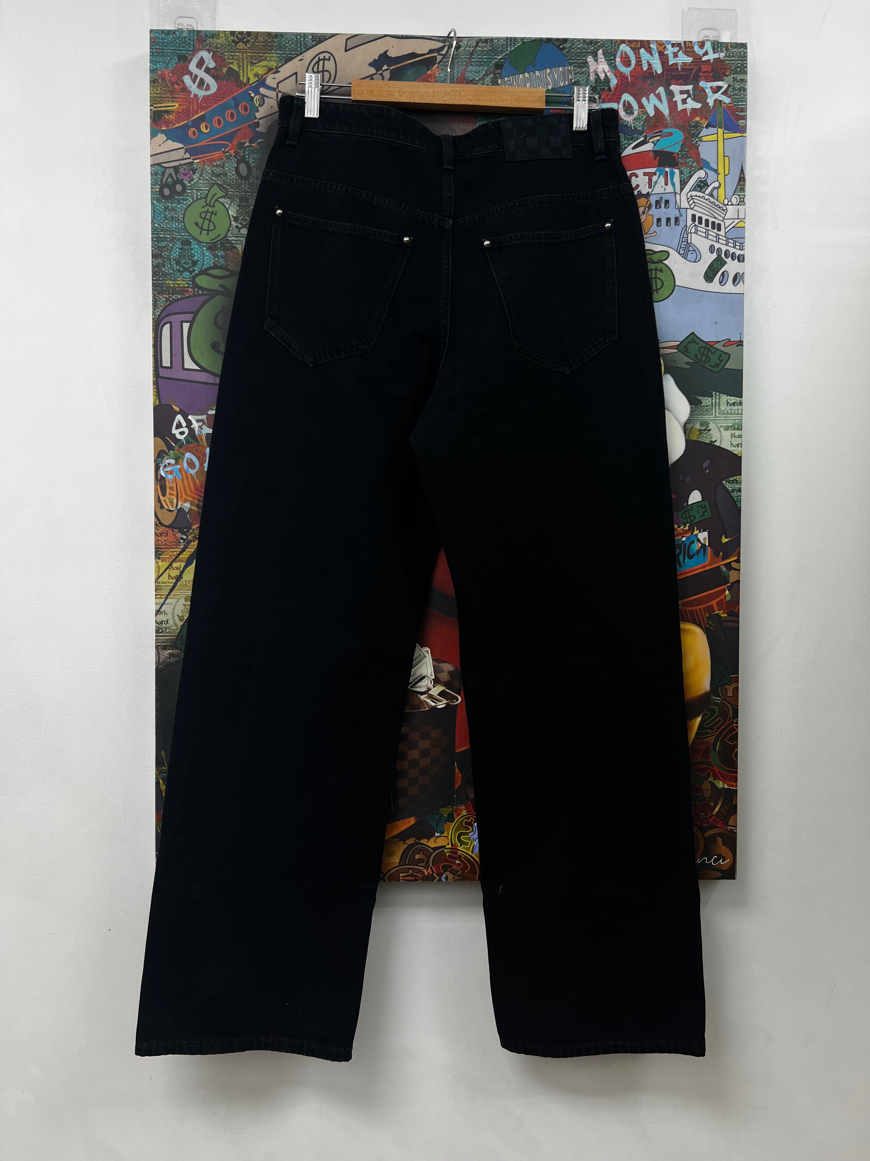 Louis Vuitton Black Skate Jeans