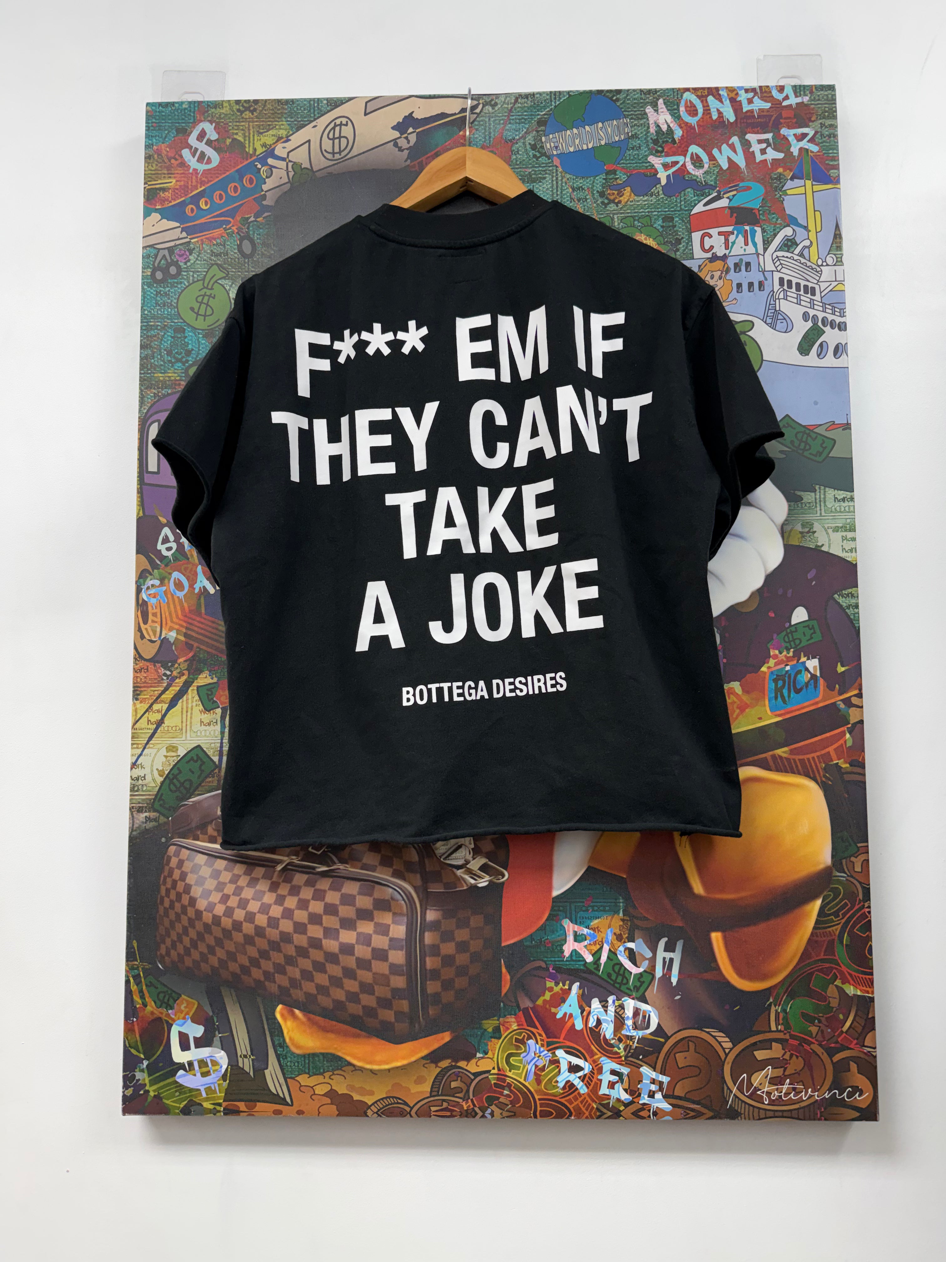 Bottega Desires Black F*ck Em Tee
