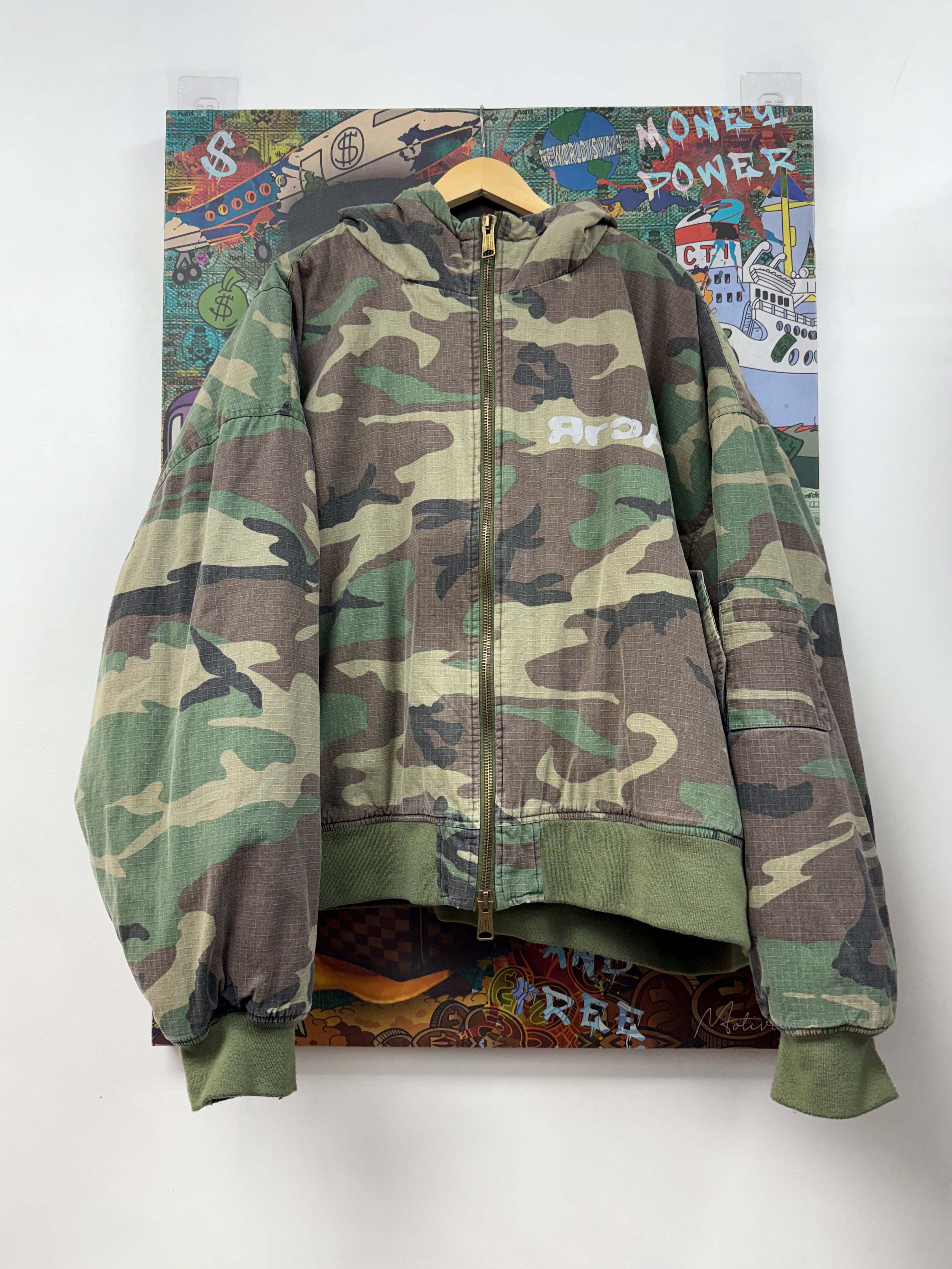 GV Camo New Castle Bomber Jacket