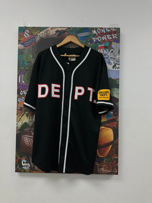 Gallery Dept Jersey Baseball Black Red New XXL N/A