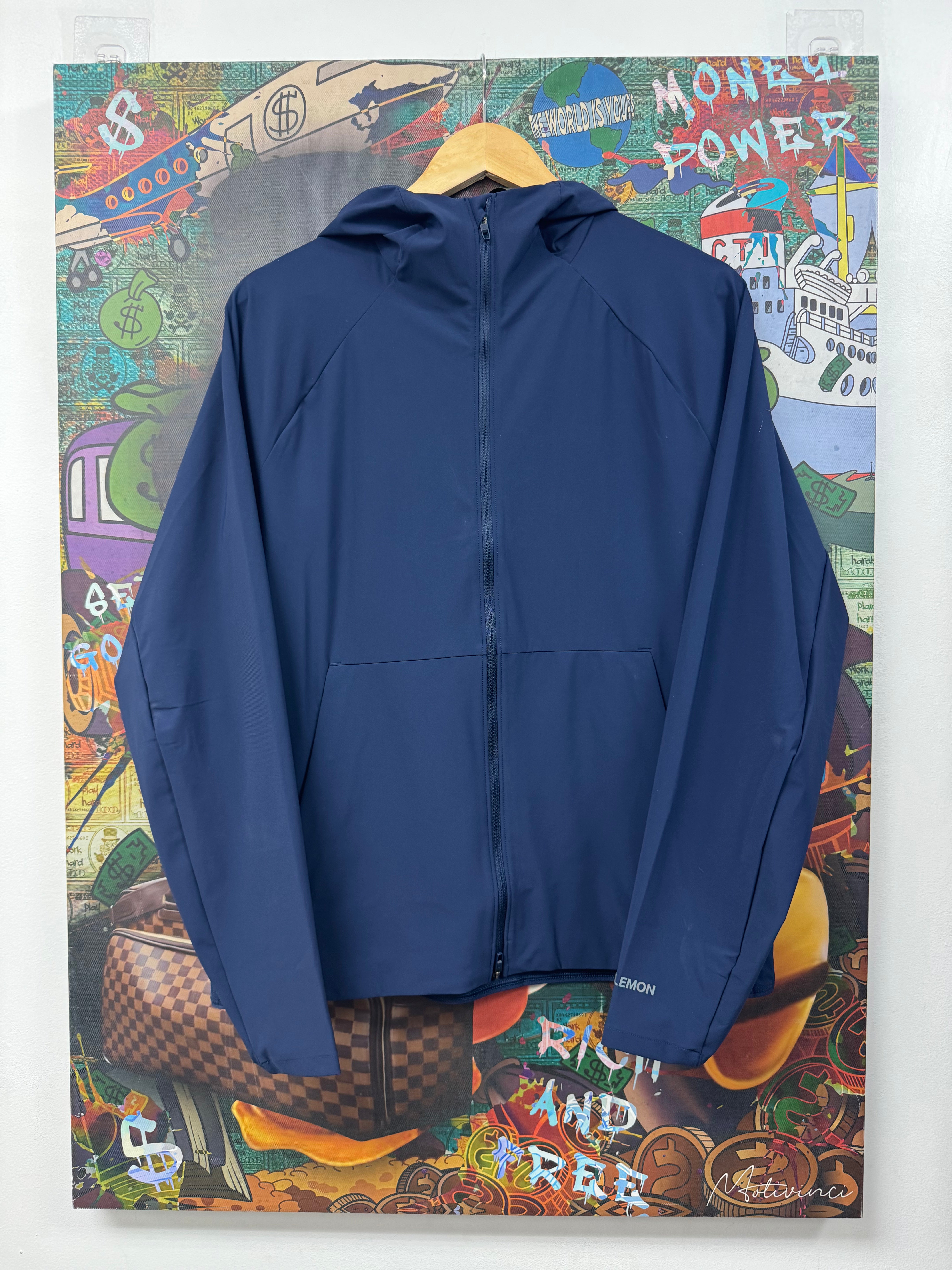 Lululemon Powder Blue Pace Breaker Track Jacket