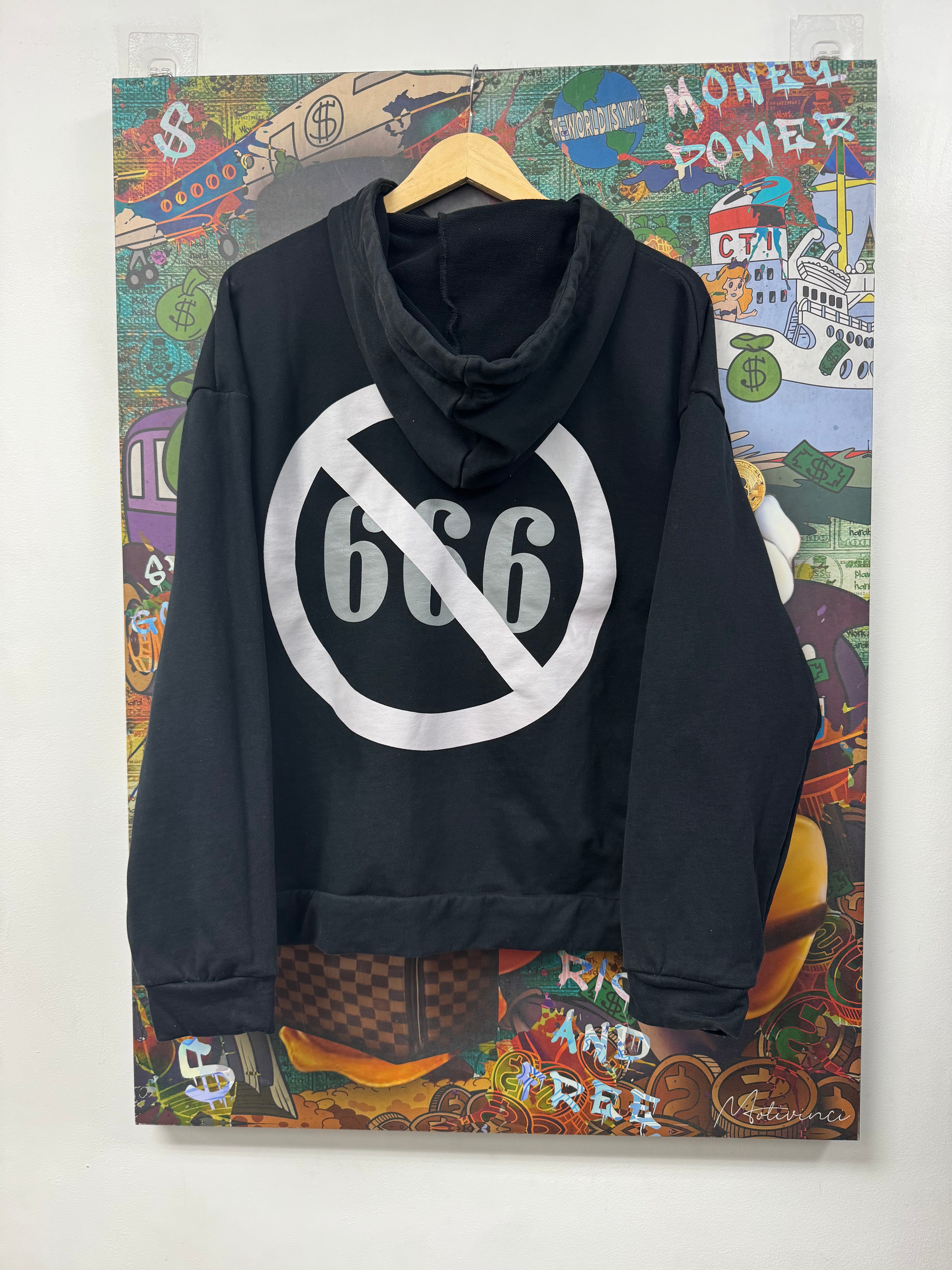 Who Decides War Black Dove 666 Hoodie
