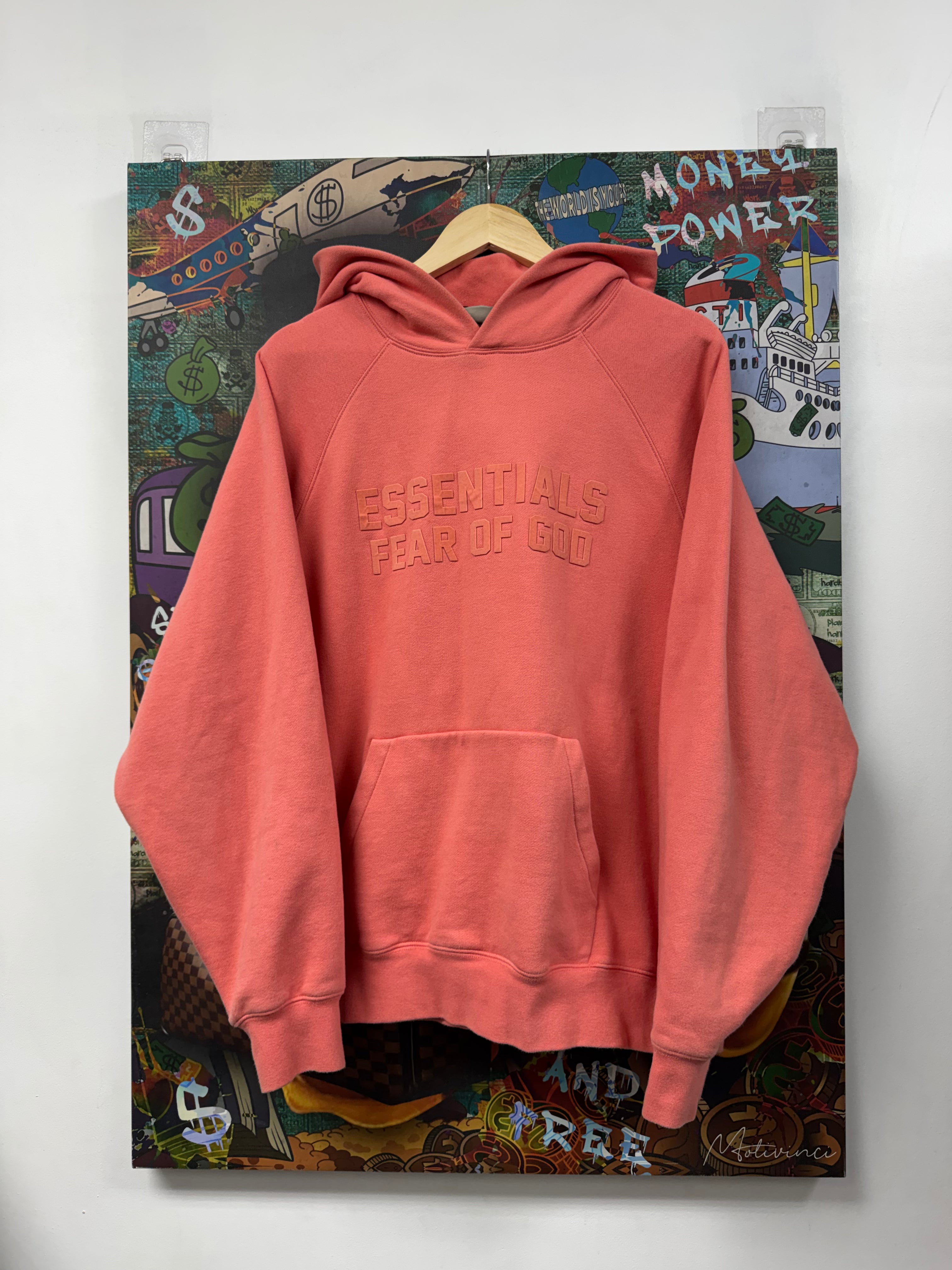 Essentials Coral Hoodie