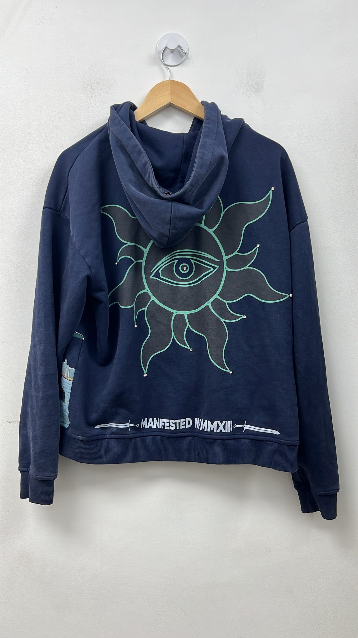 Godspeed Navy Sunken Liberty Zip Up