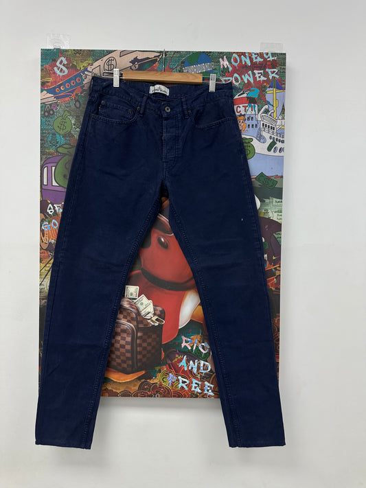 Stone Island Navy Jeans Used 34 N/A