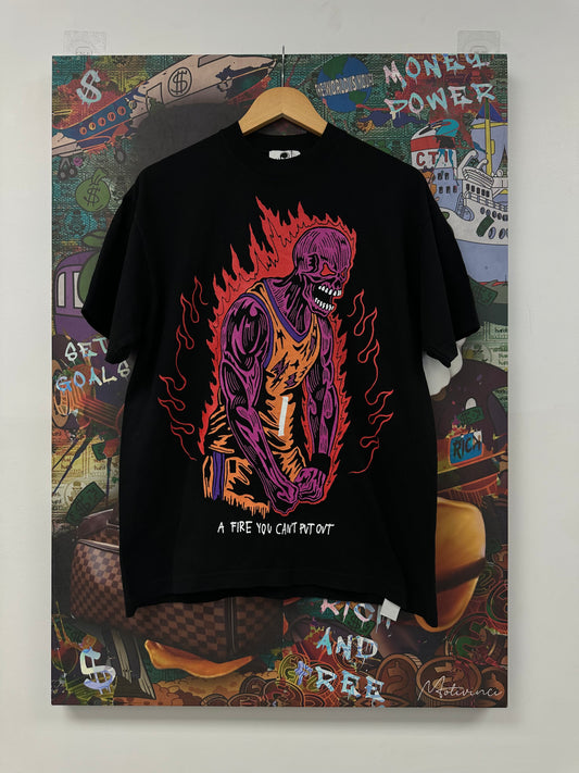 Warren Lotas Tee A Fire You Cant Put Out Used Medium