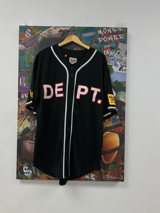 Gallery Dept Jersey Baseball Black Red New XXL N/A