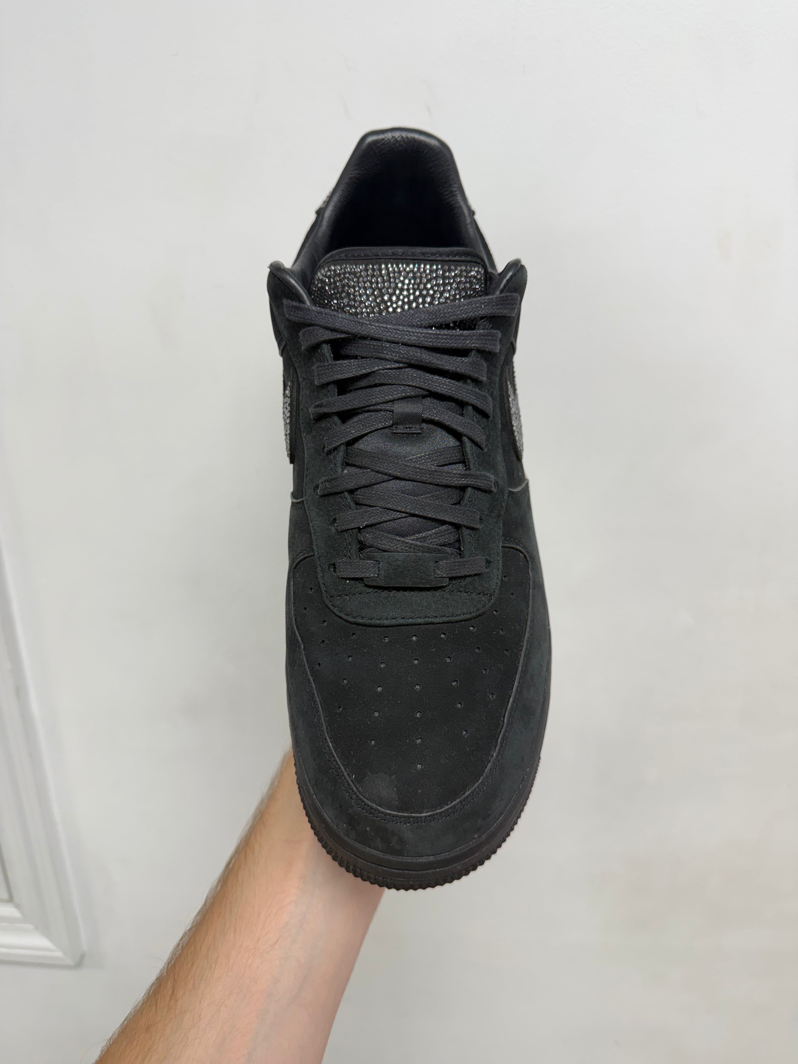 Nike AF1 Black Ja Morant Rhinestone Sneakers