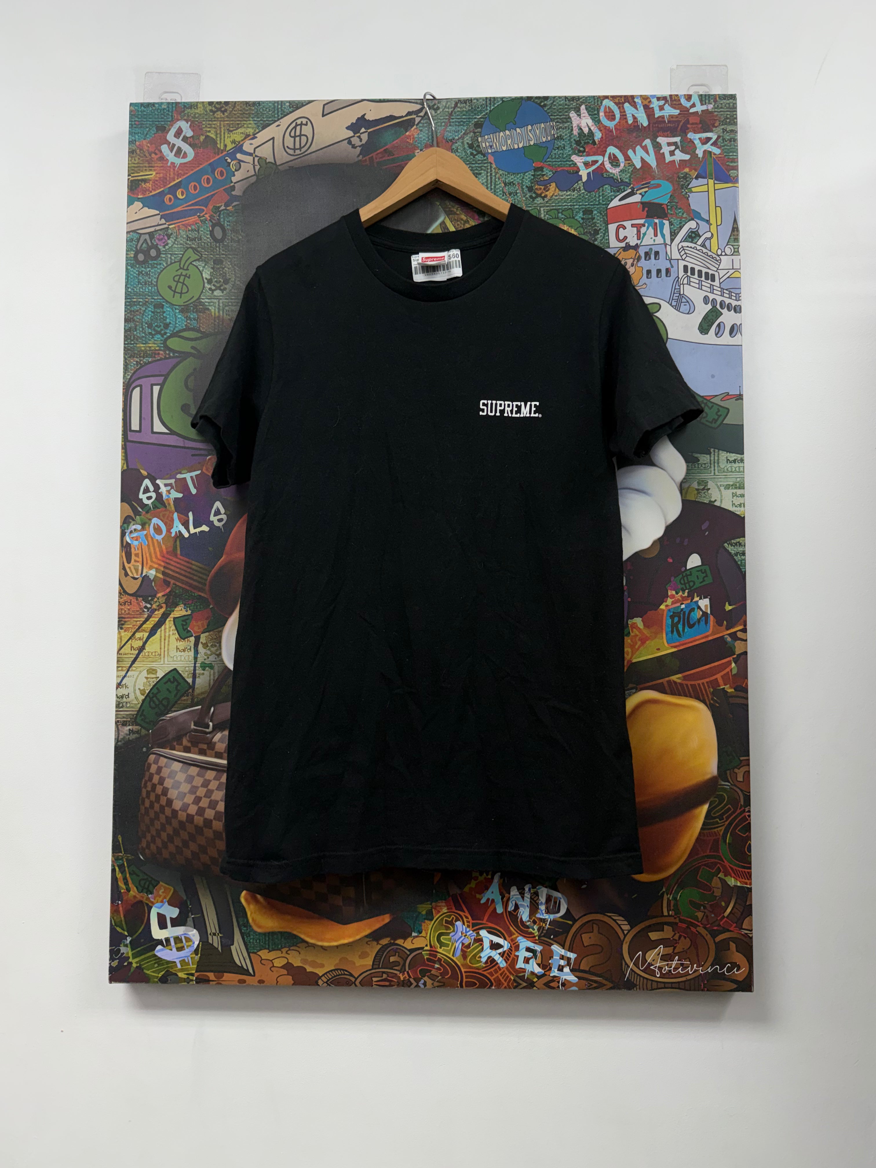 Supreme Black Skull Mike Kelly Tee