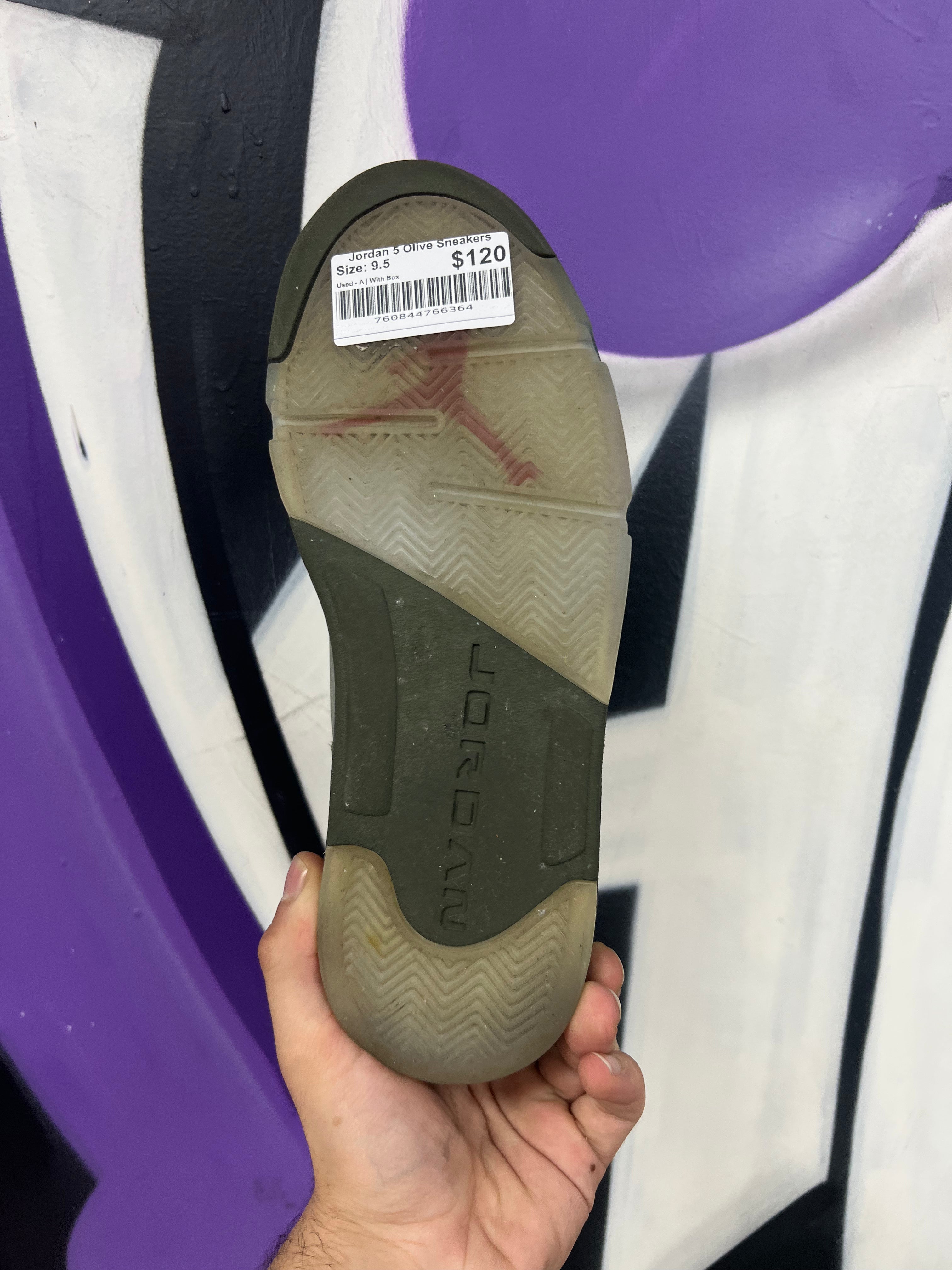 Jordan 5 Olive Sneakers