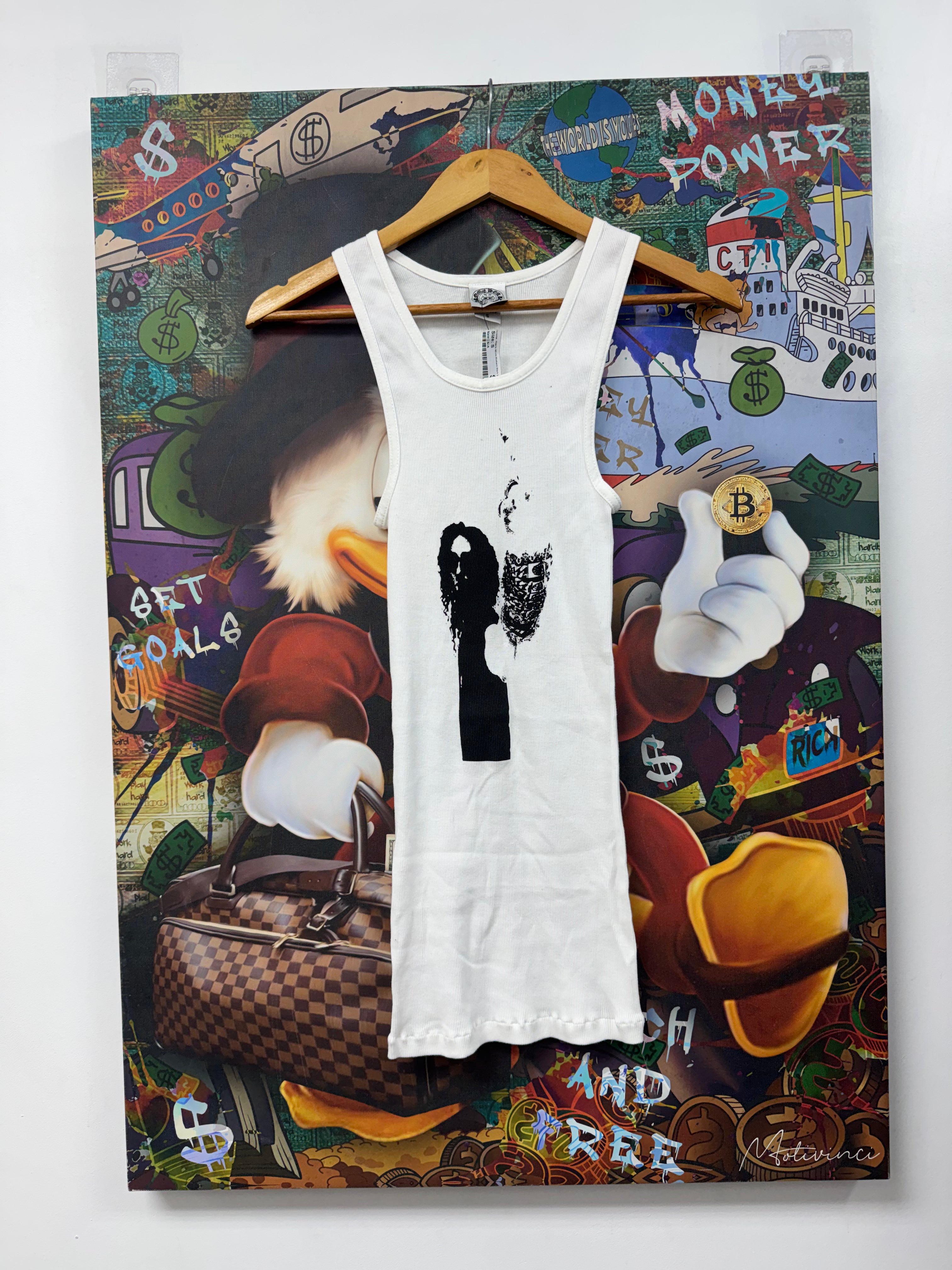 Chrome  Hearts White Richard Stark Vintage Tank Top