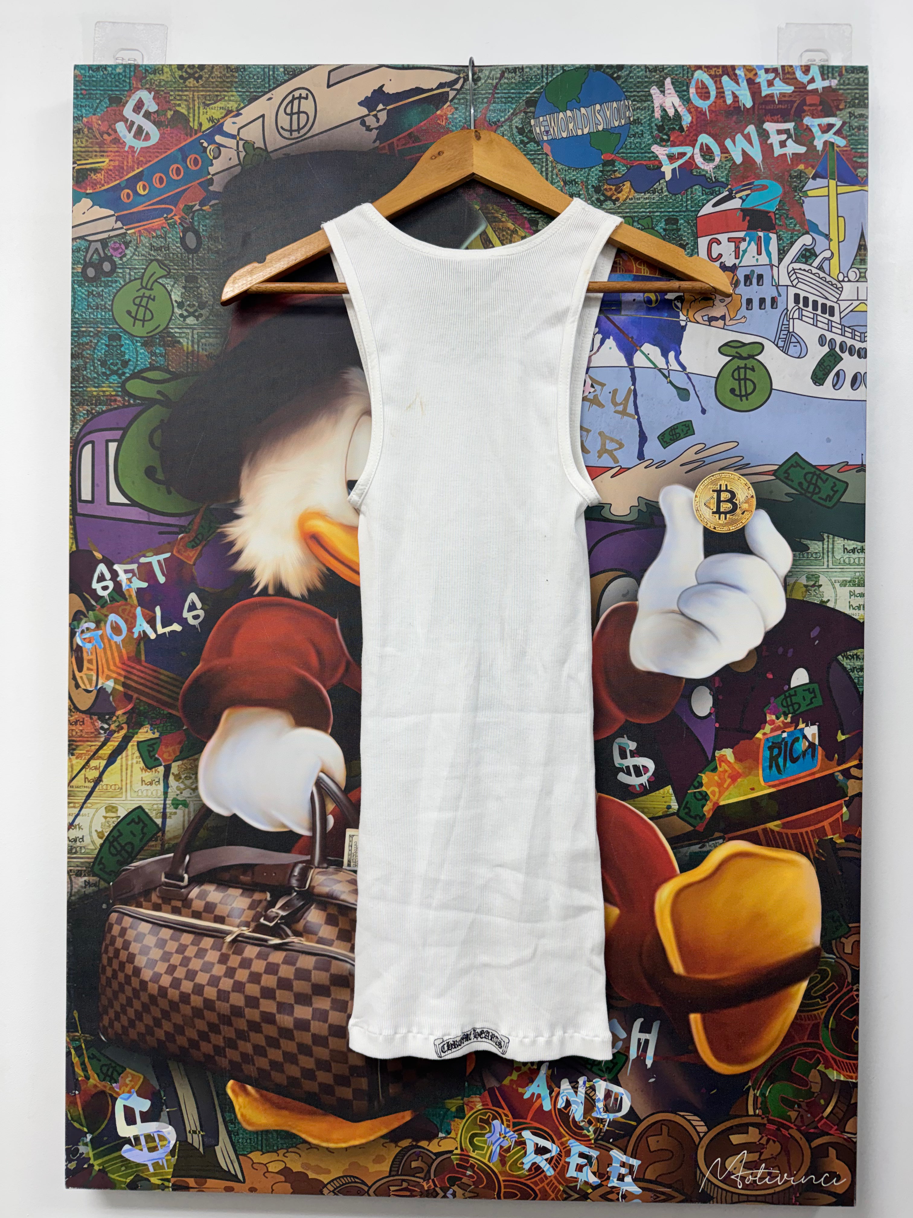 Chrome  Hearts White Richard Stark Vintage Tank Top