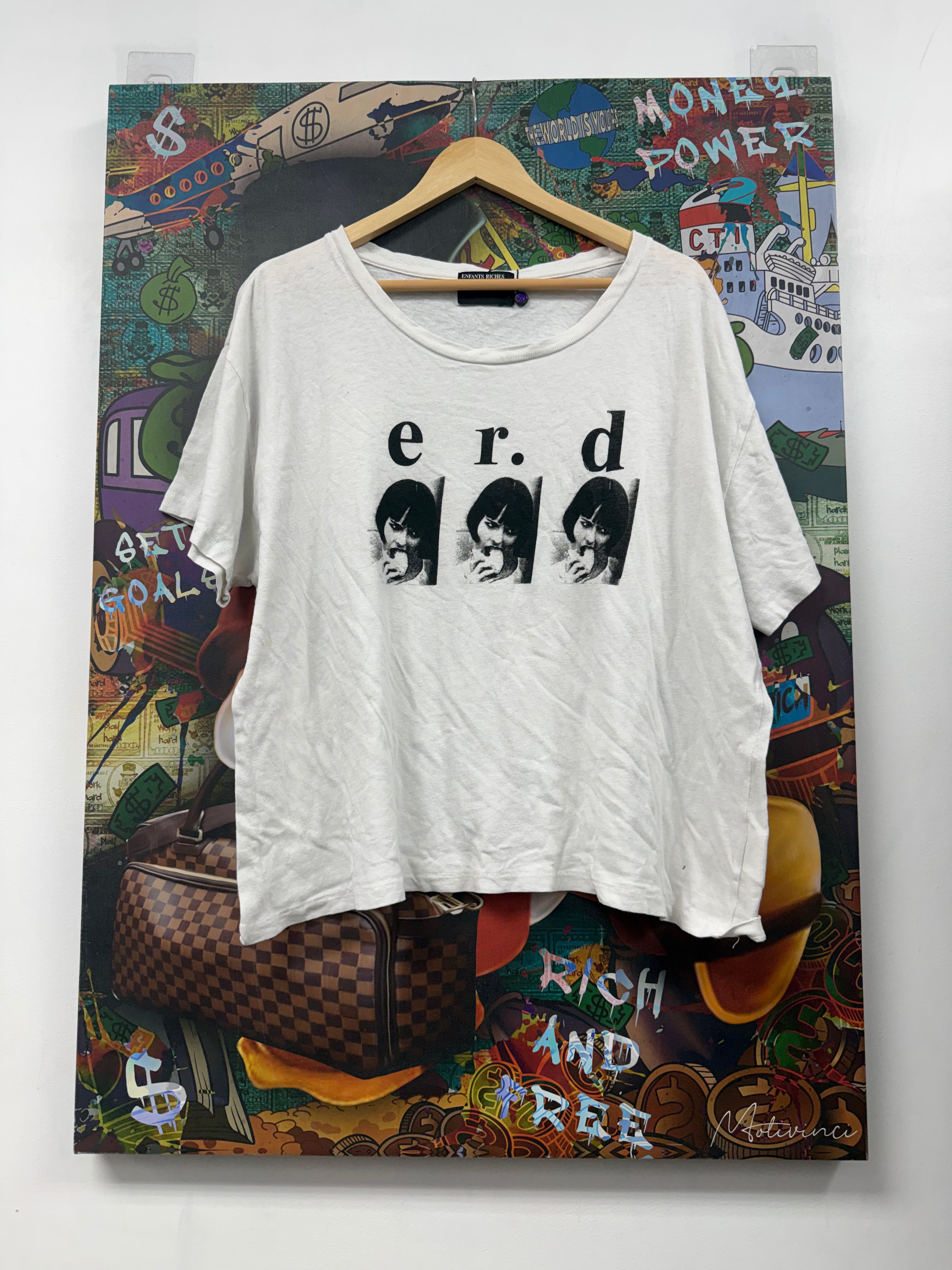 ENFANTS RICHES DÉPRIMÉS White Louise Eats Sandwhich Tee