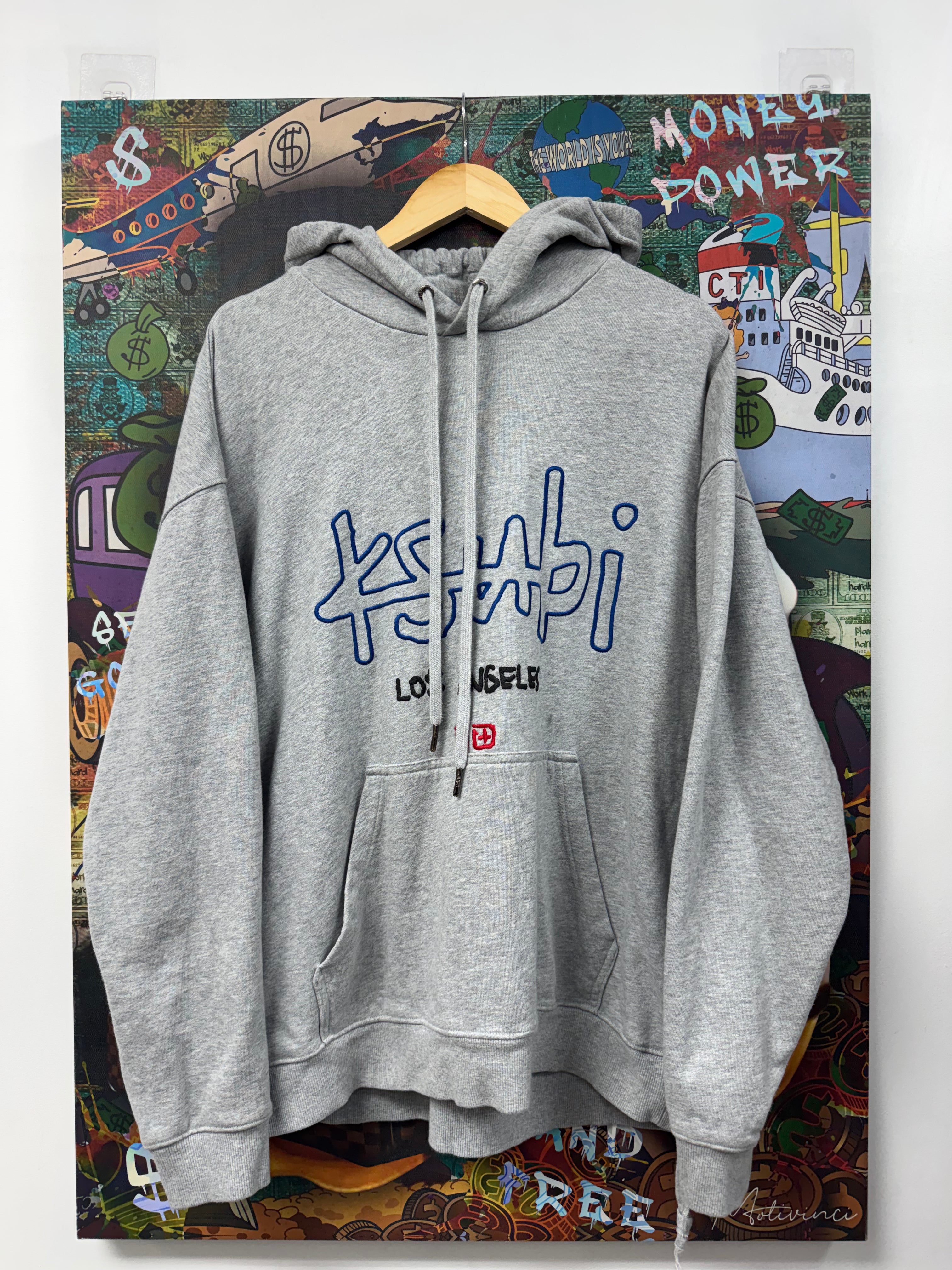 Ksubi Grey City Of Angels Hoodie