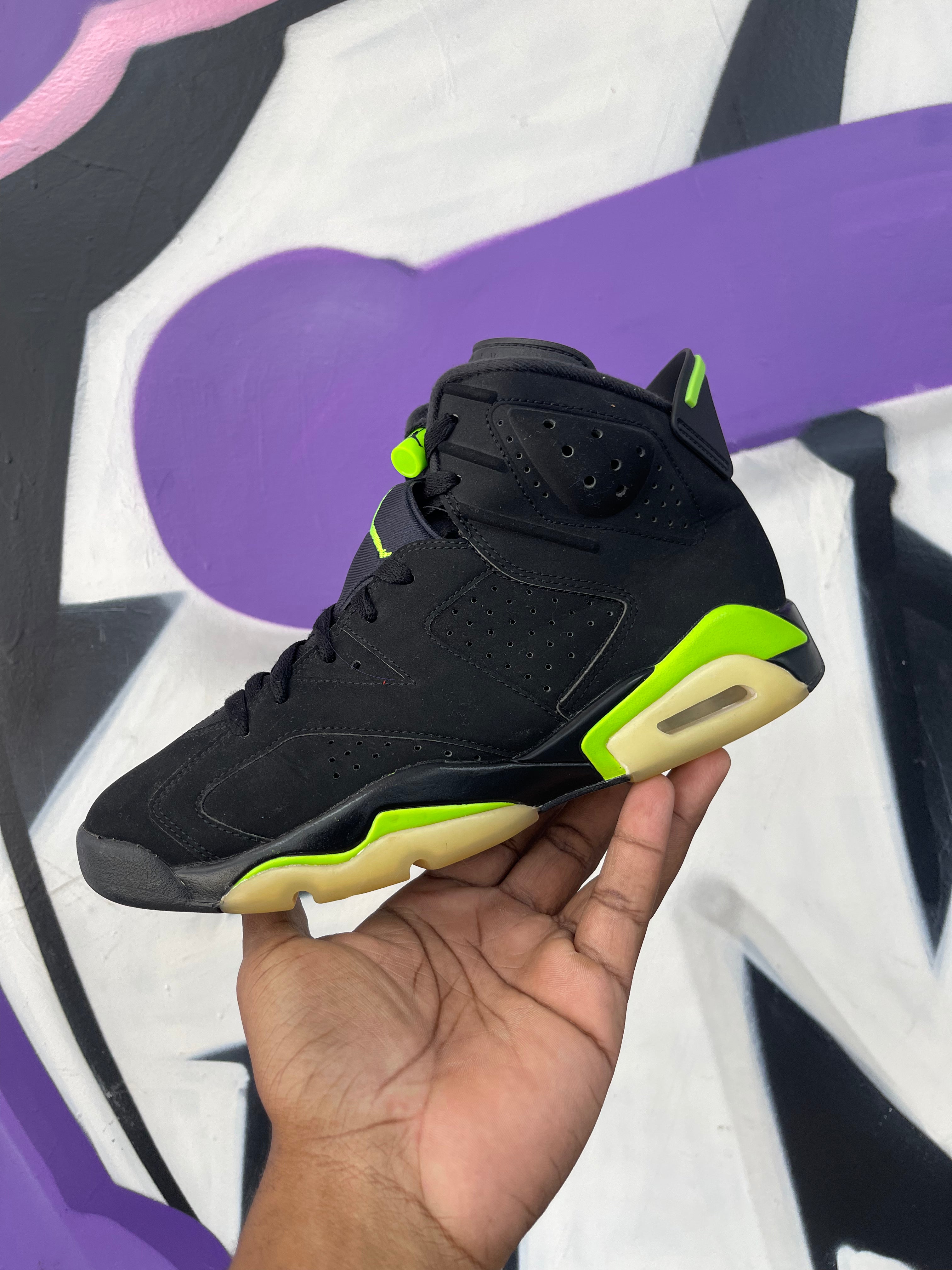 Jordan 6 Electric Green Sneakers