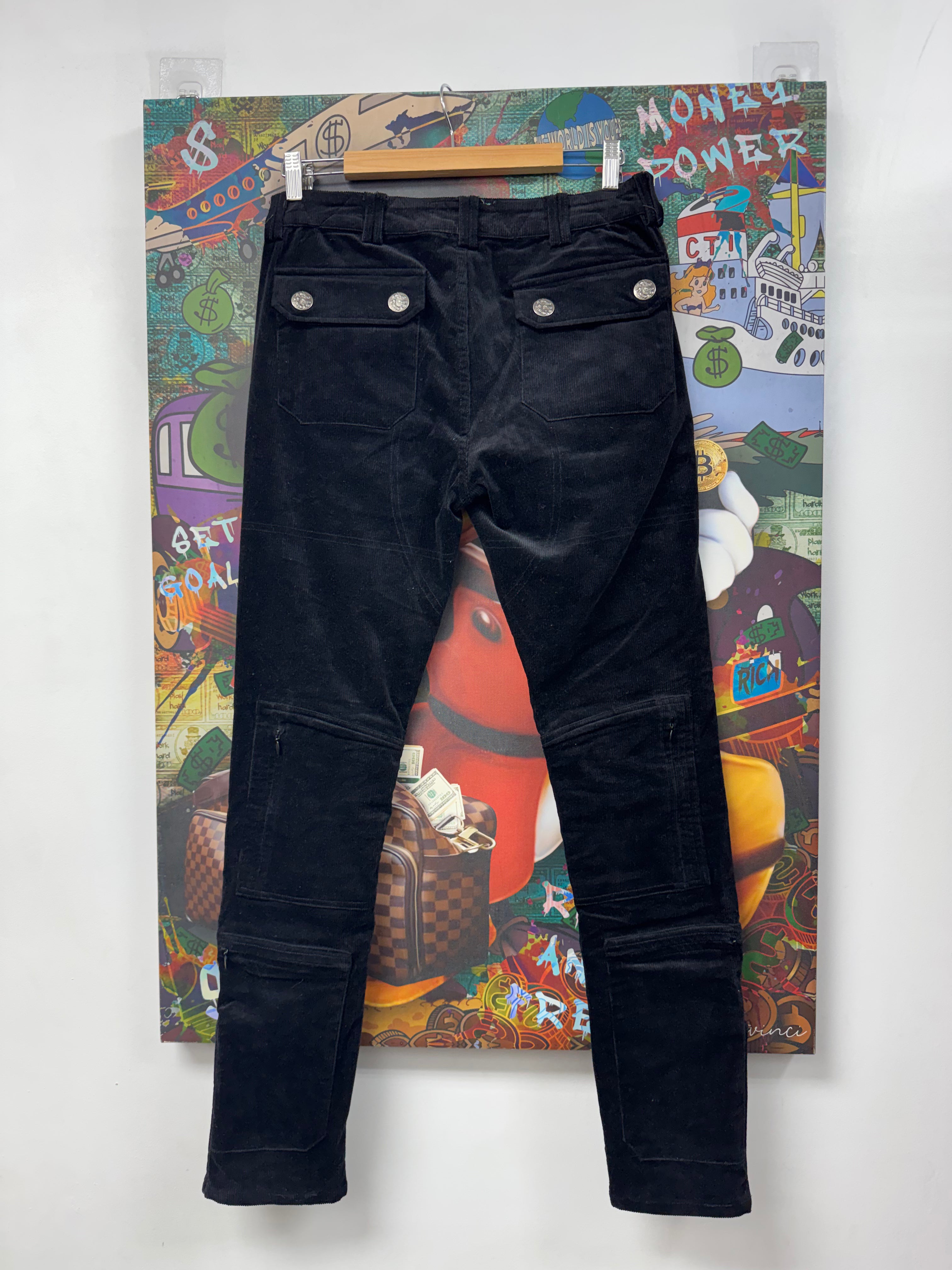 Godspeed Black Corduroy Cargo Pants