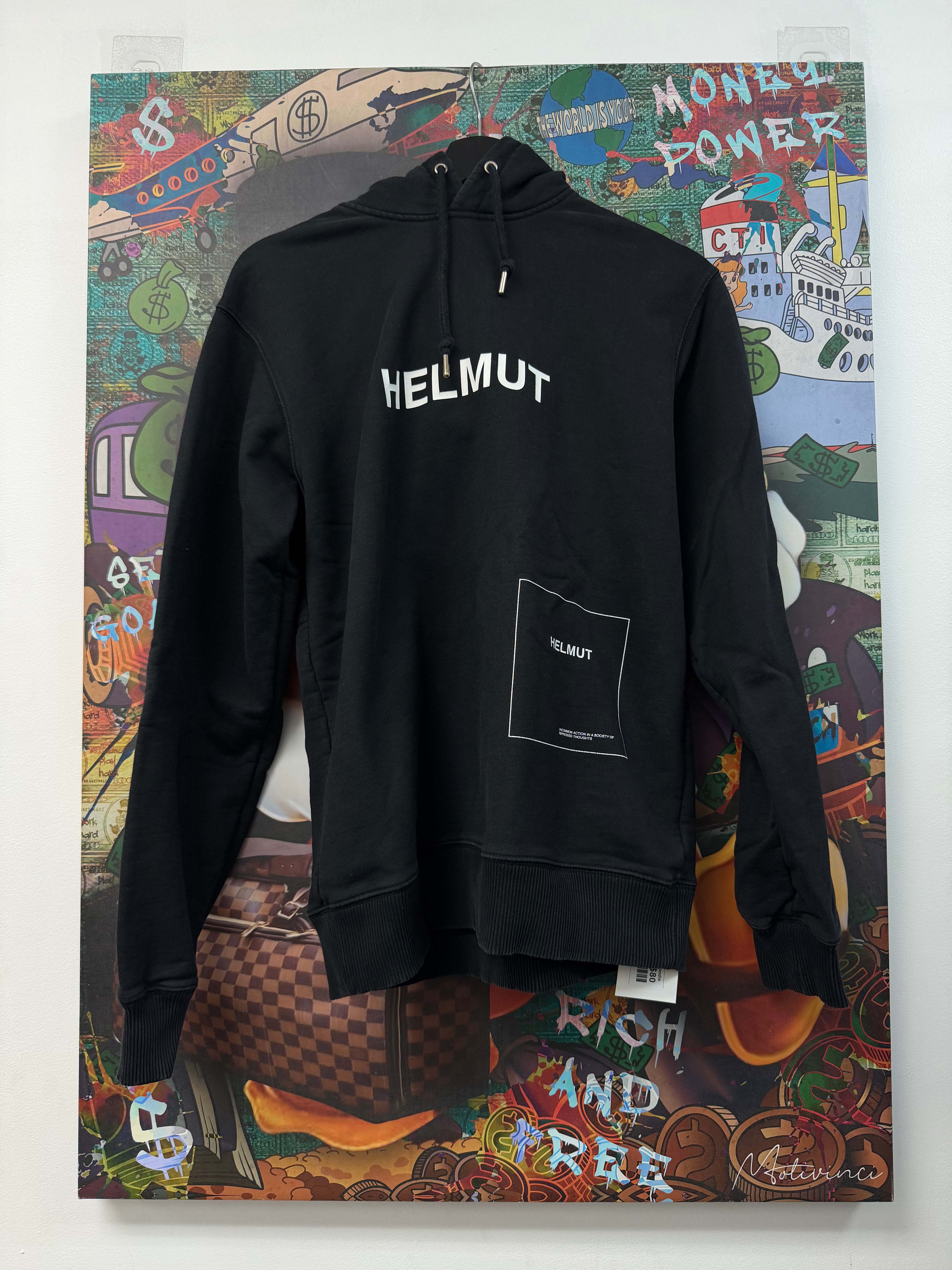 Helmut Lang Black Hoodie