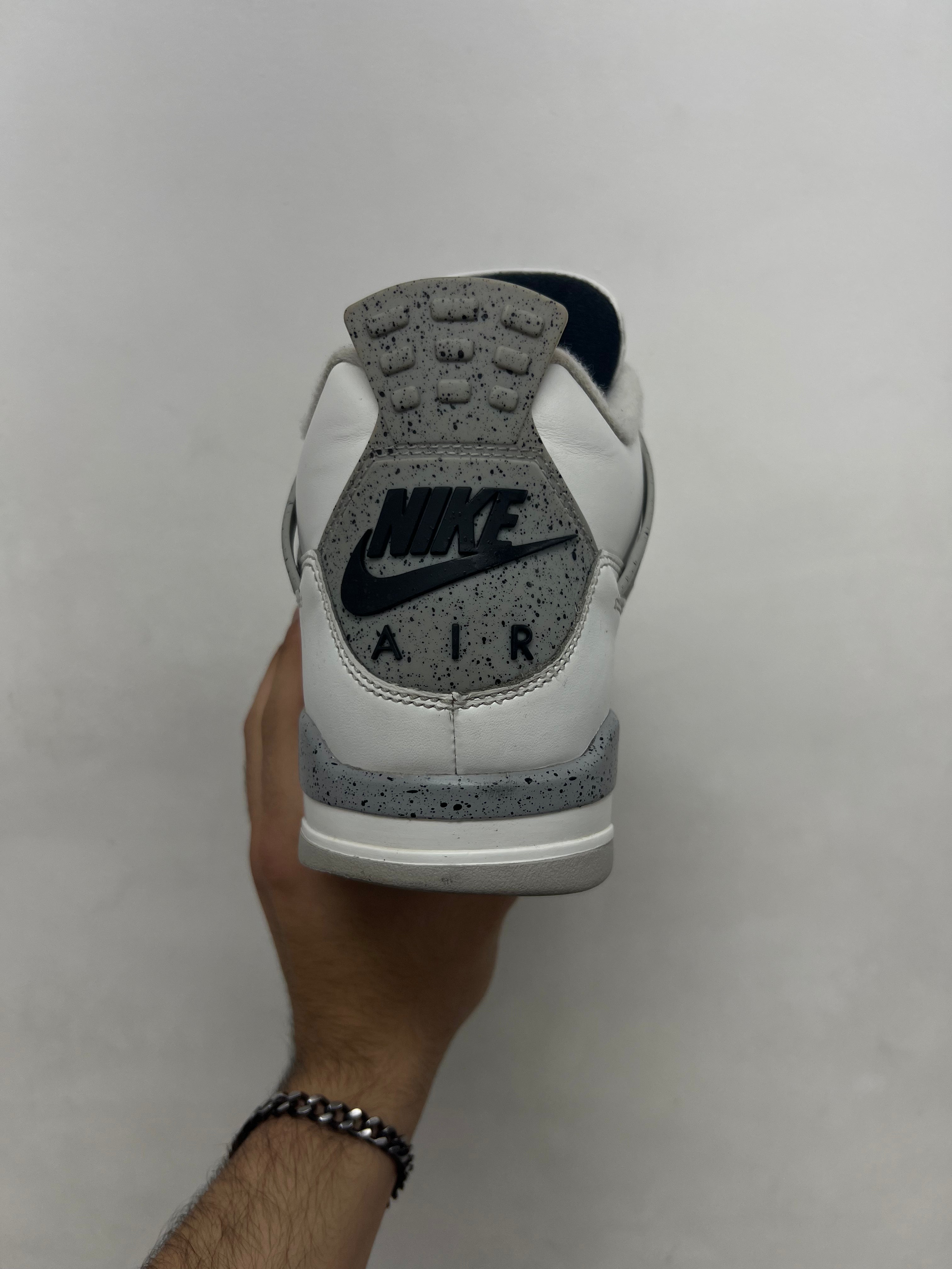 Jordan 4 White Cement Sneakers