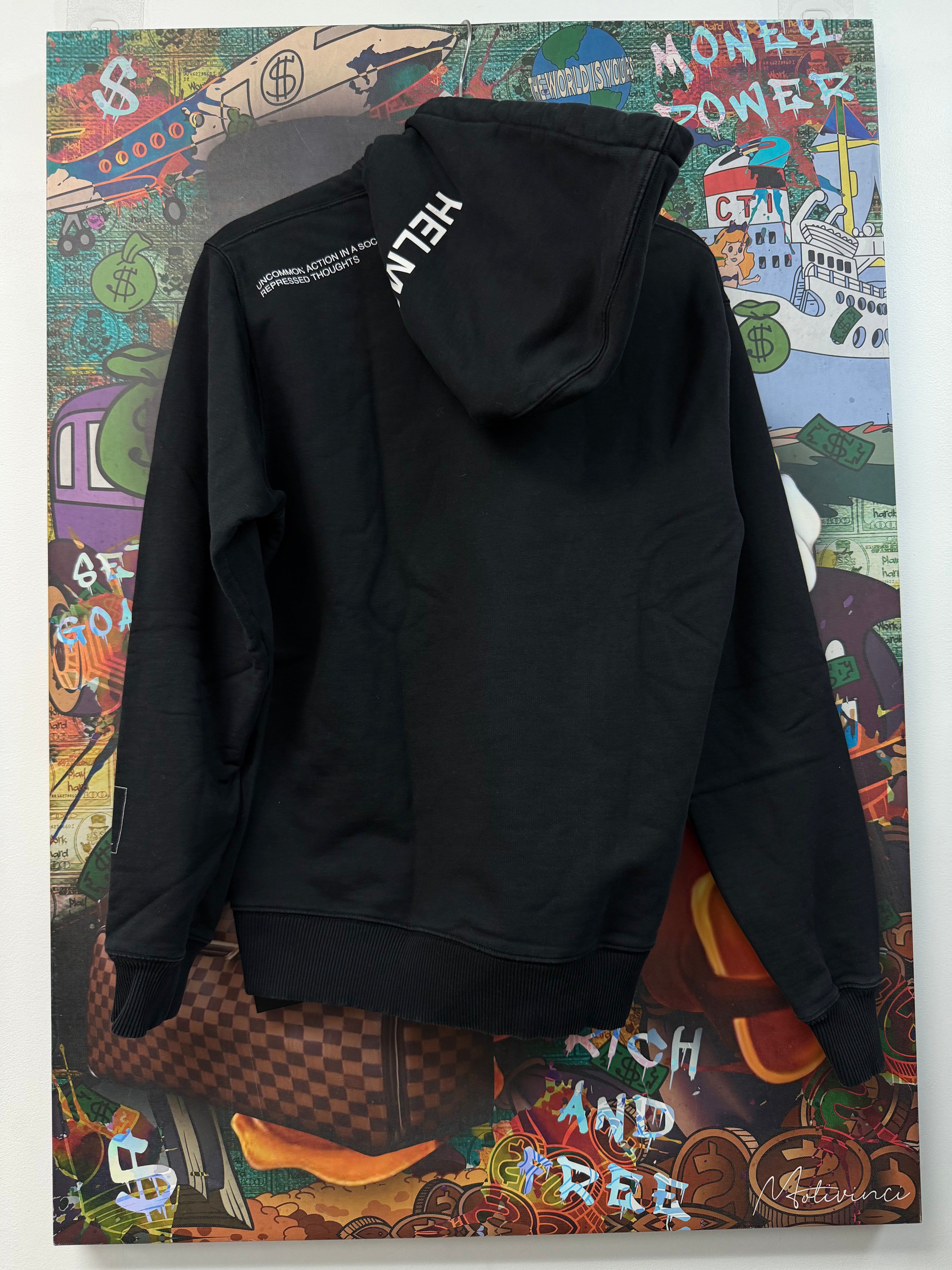 Helmut Lang Black Hoodie