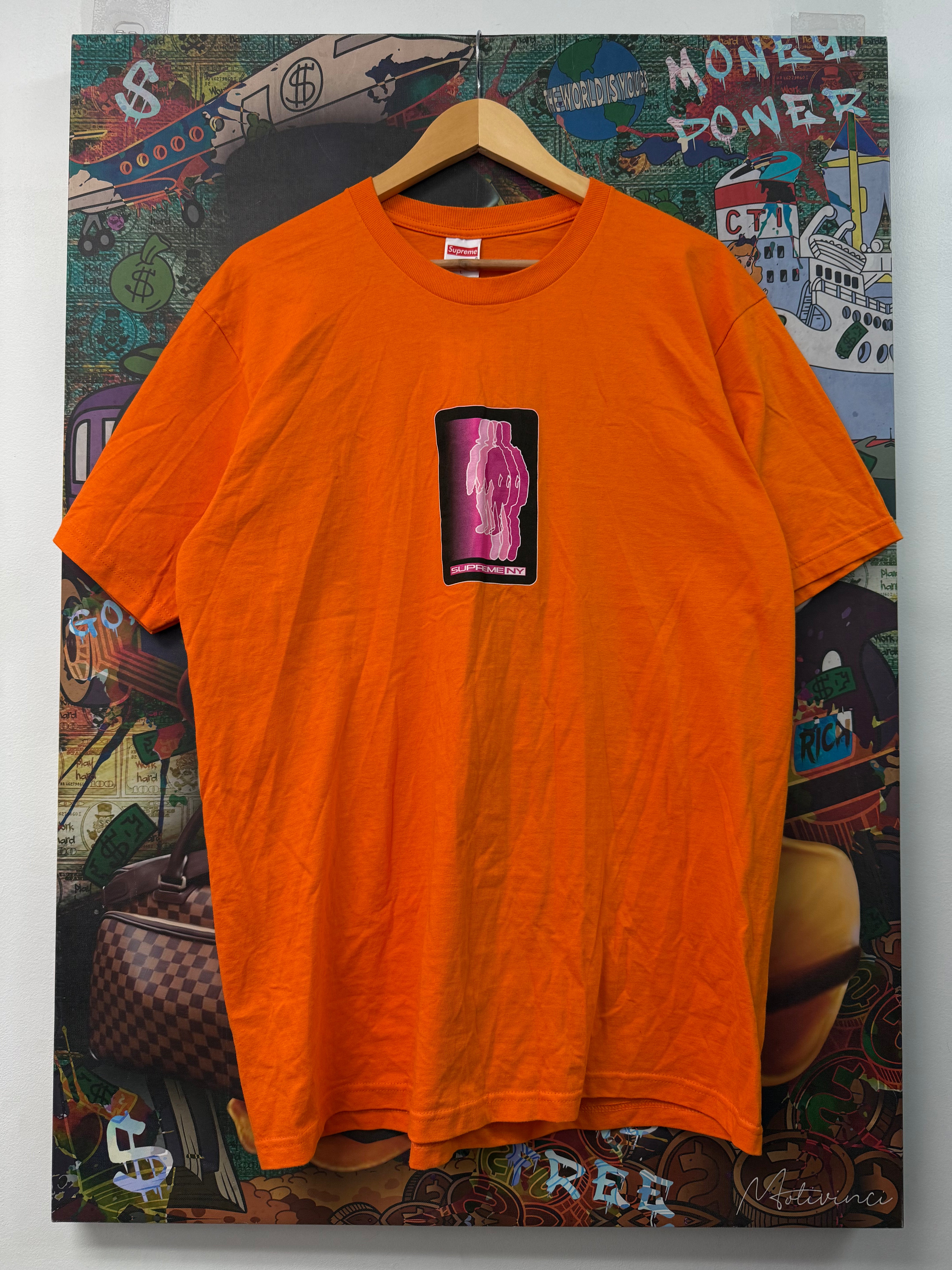 Supreme Orange Blur Tee