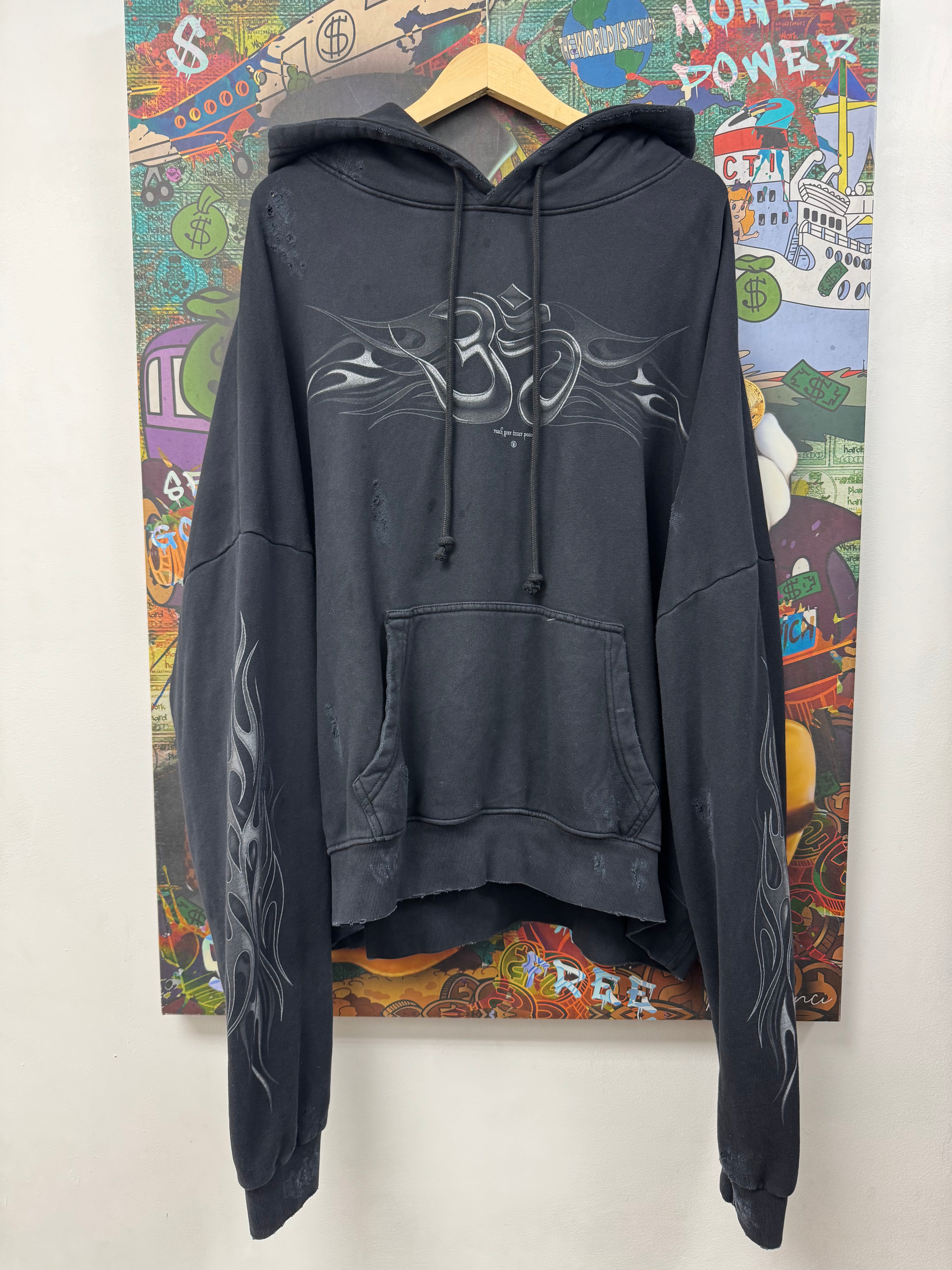 Hellstar Black Yoga Hoodie