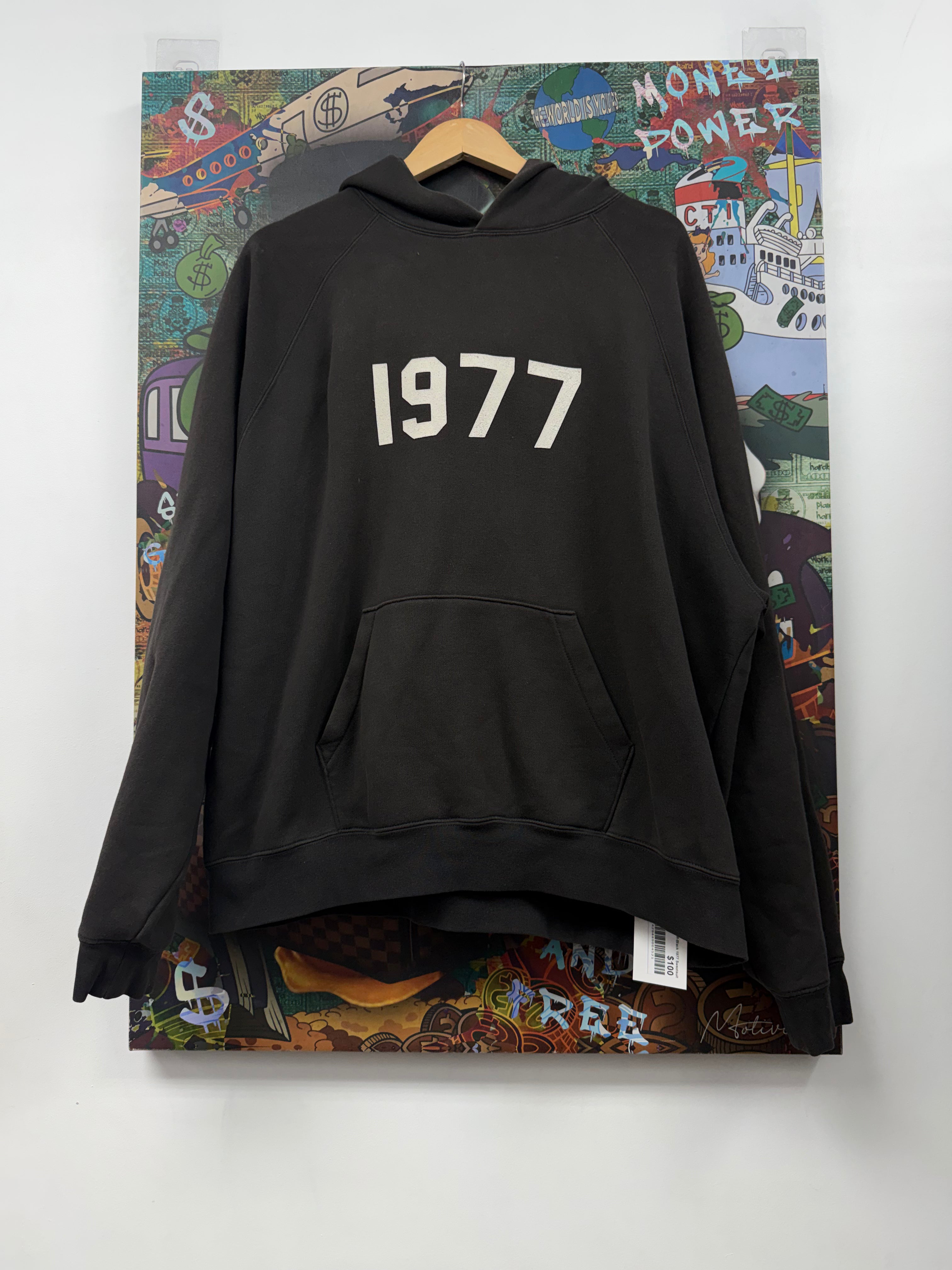 Essentials Off-Black 1977 Sweatsuit
