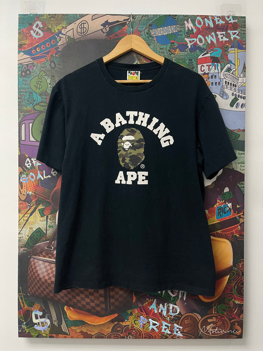 BAPE ABA  Tee Navy Camo Used