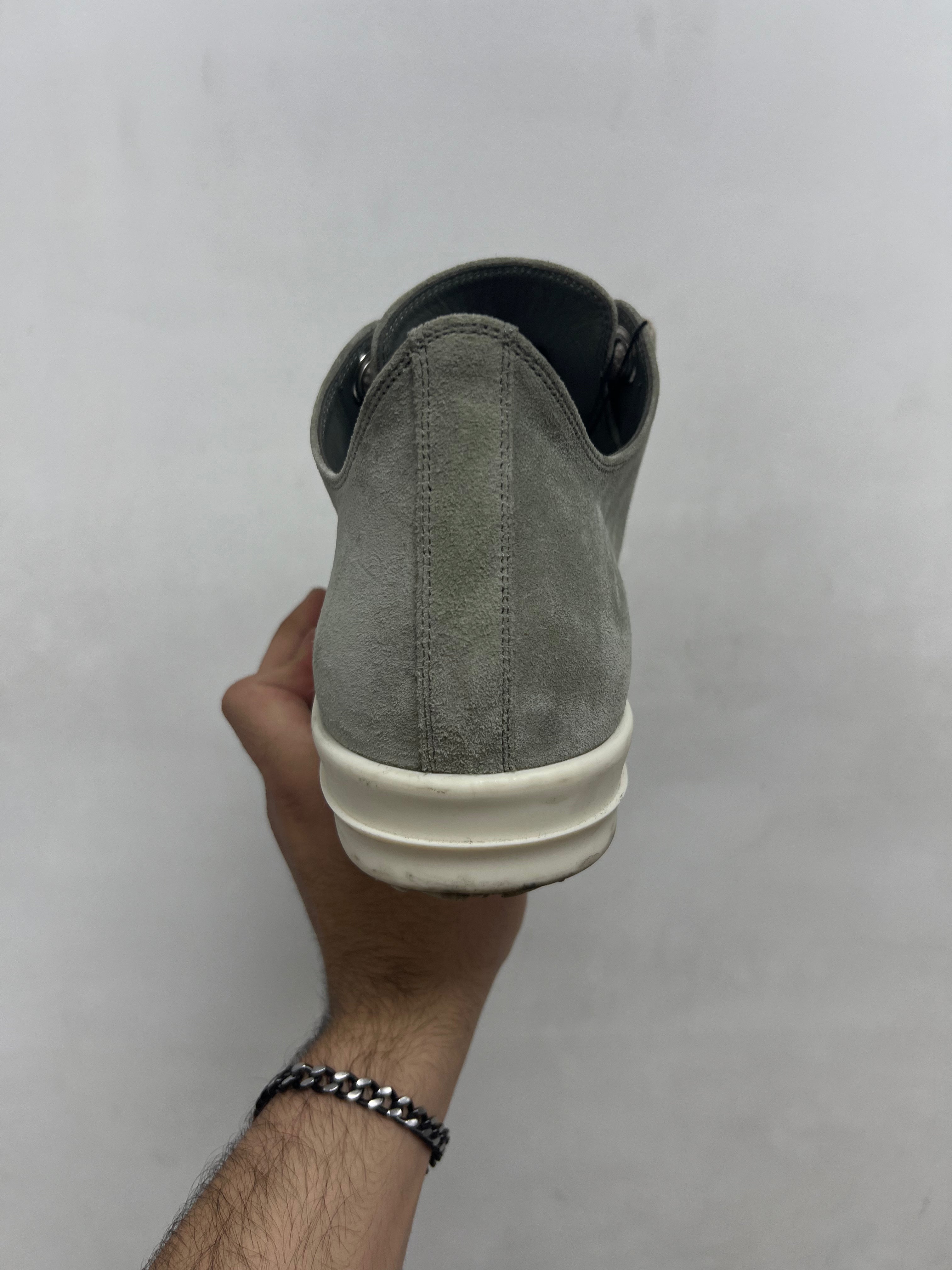 Rick Owens Dark Pearl Jumbo Lace Ramone Low Sneakers