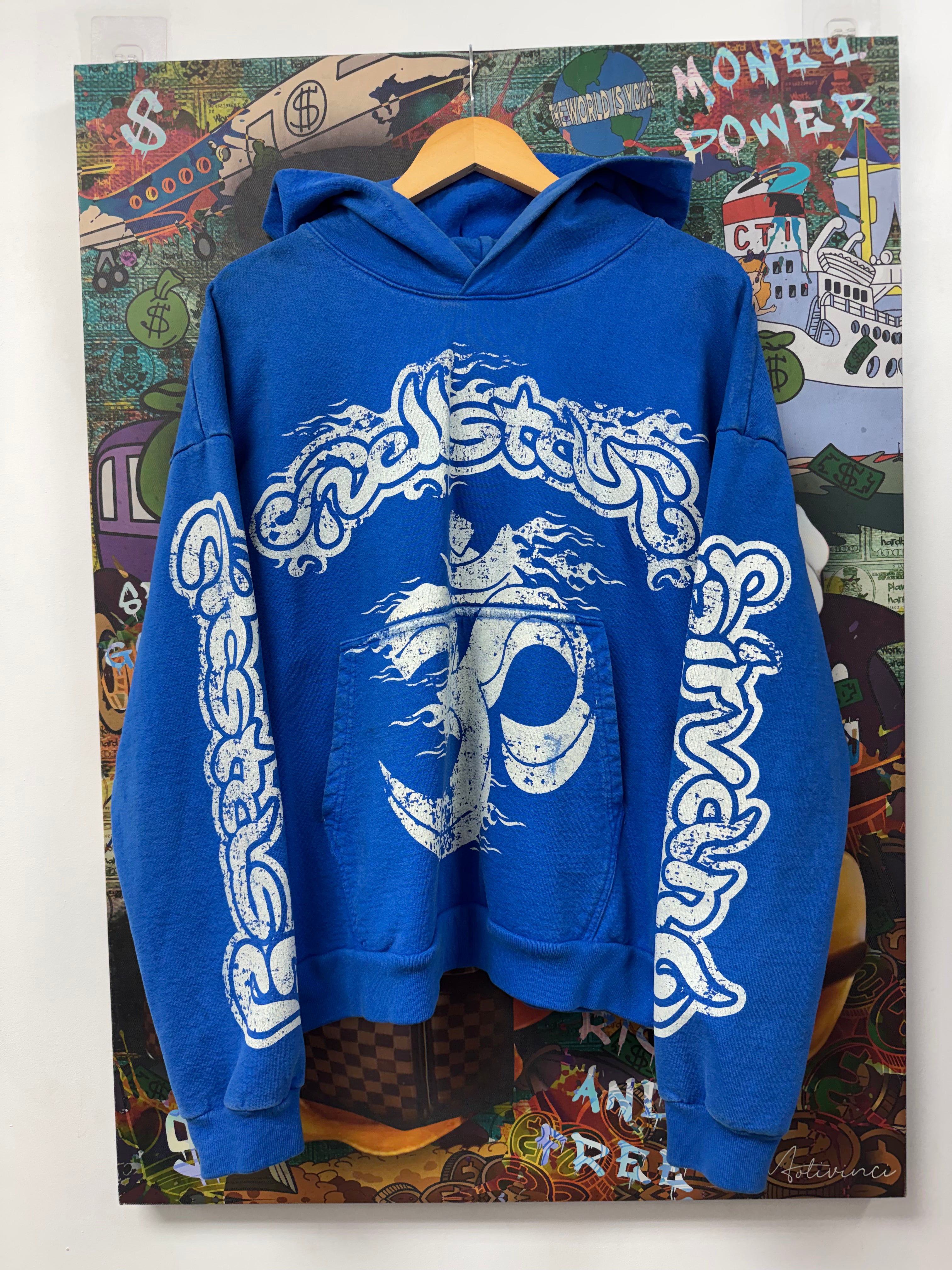 Hellstar Blue Yoga Hoodie