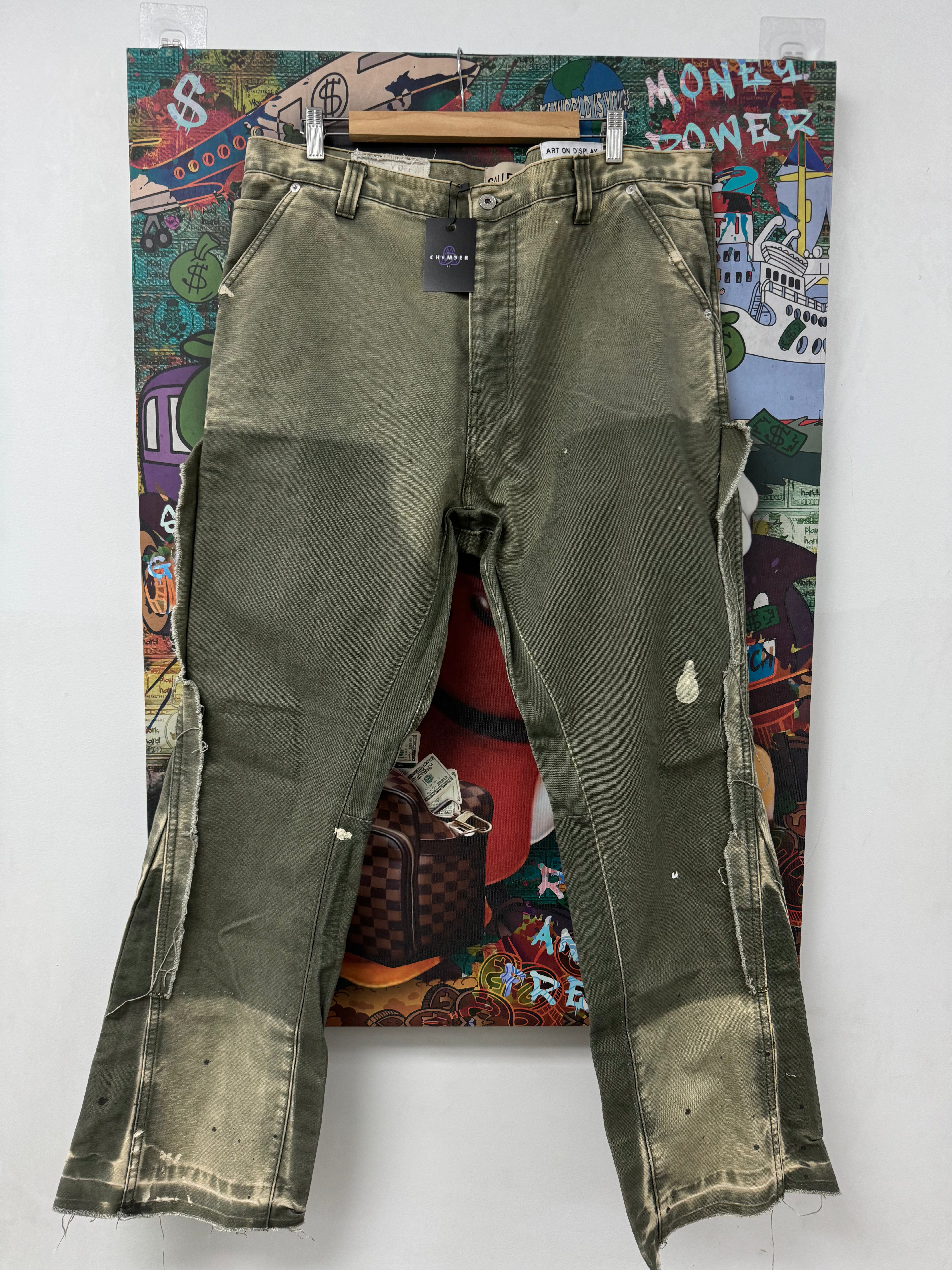 Gallery Dept Flare Olive  Used 38