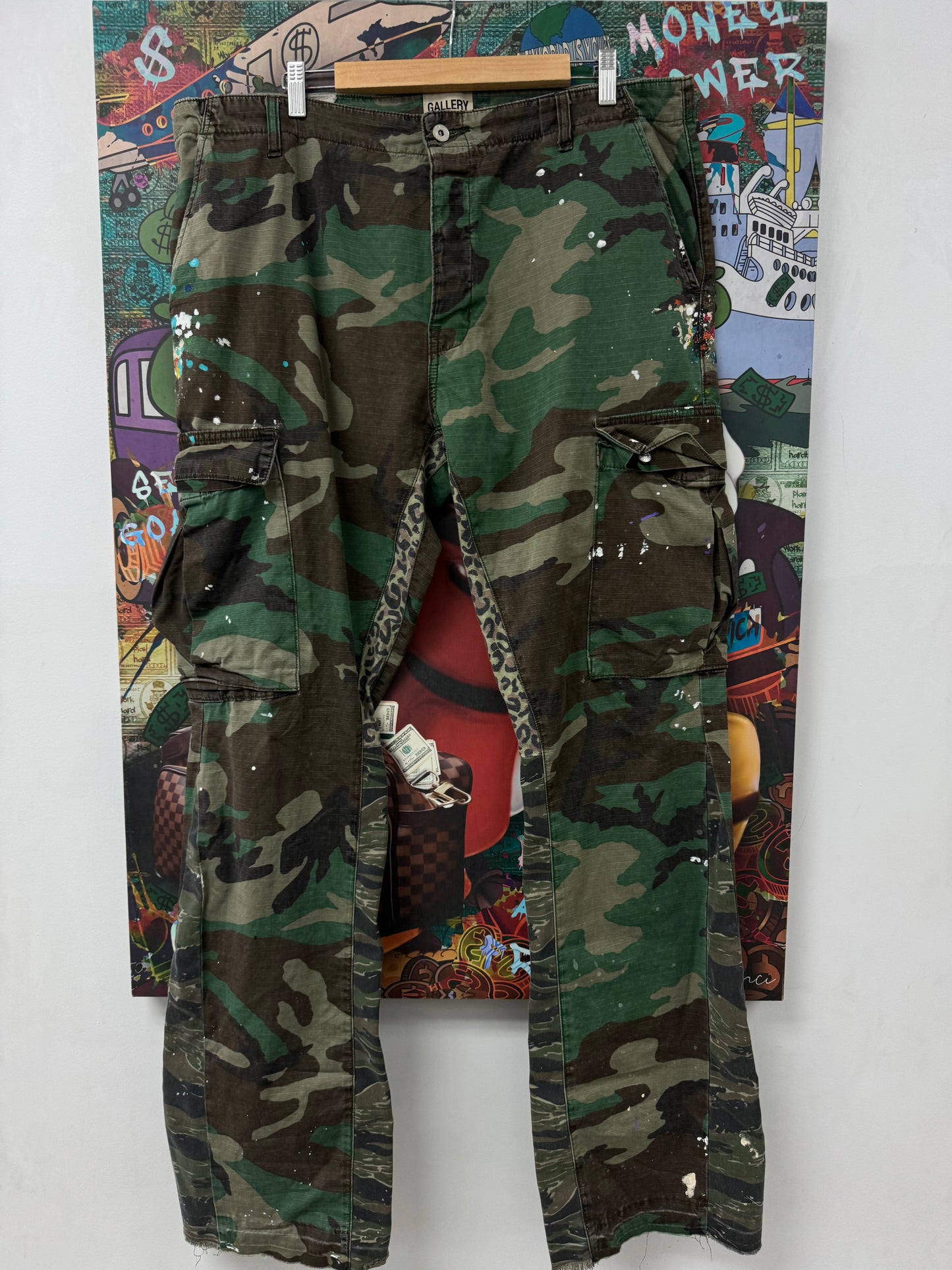Gallery Dept Flare Camo Splatter Used 38 N/A