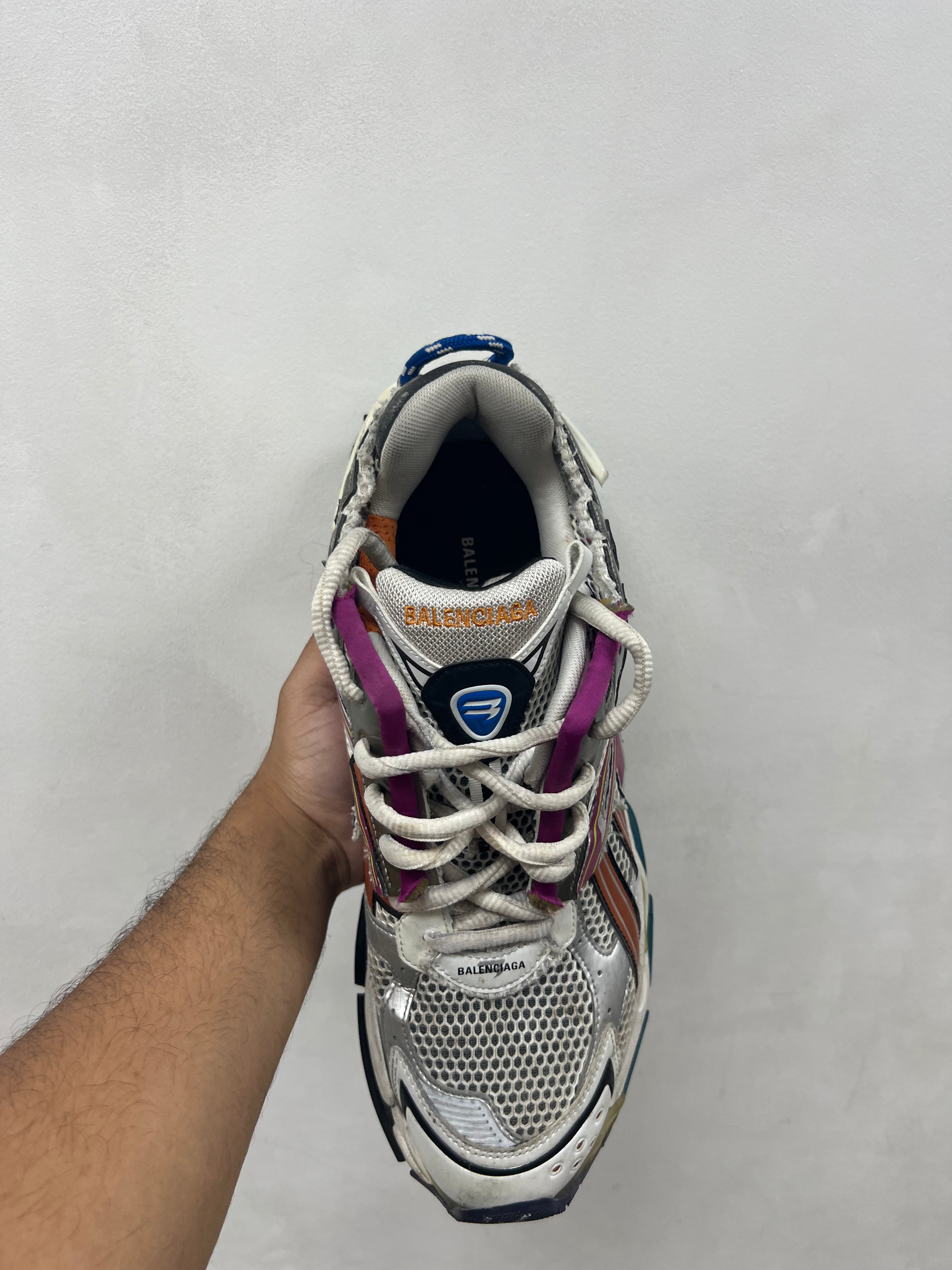 Balenciaga Multi Color Runner Sneakers