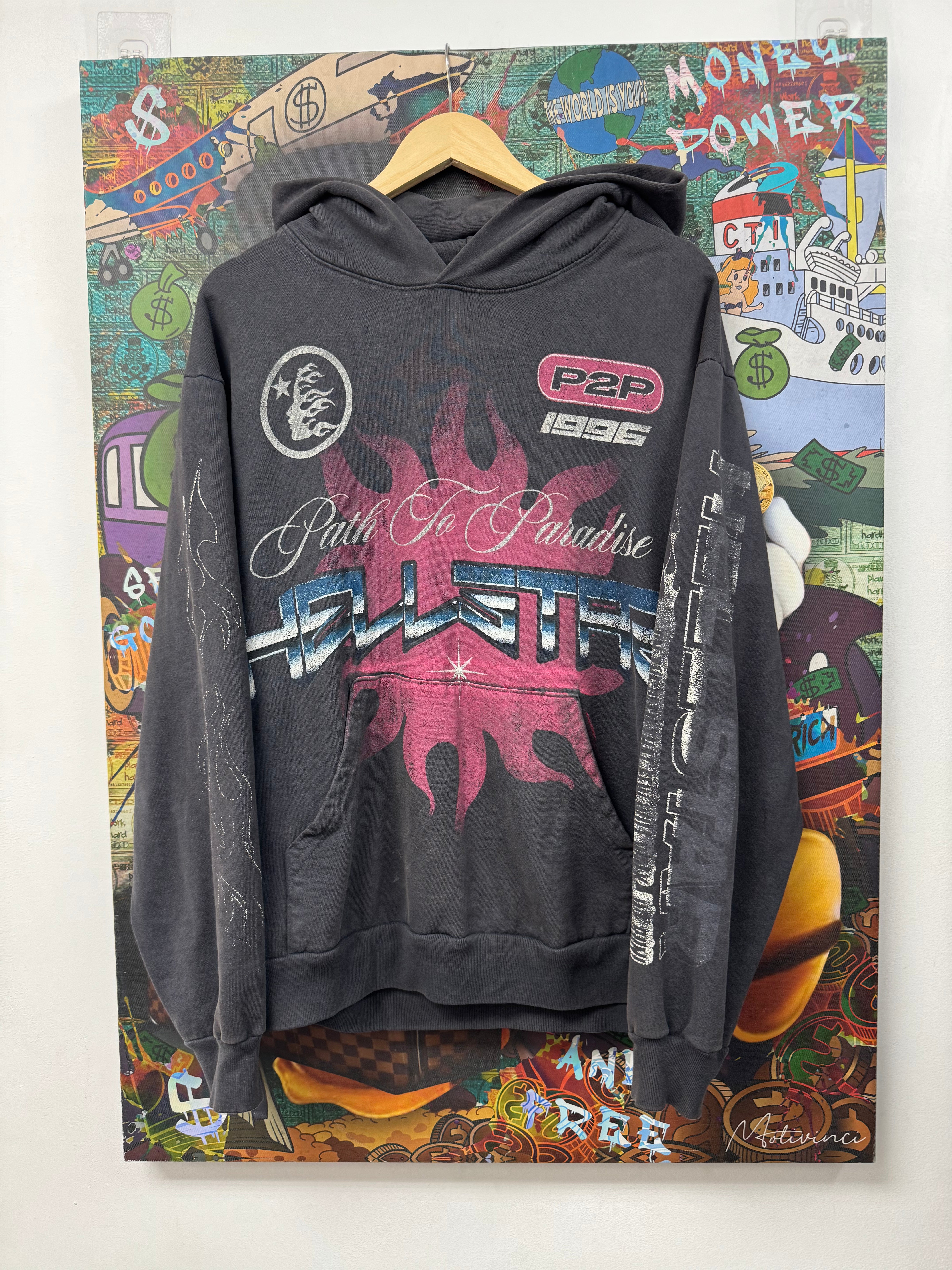 Hellstar Blue Pink Path 2 Paradise Hoodie