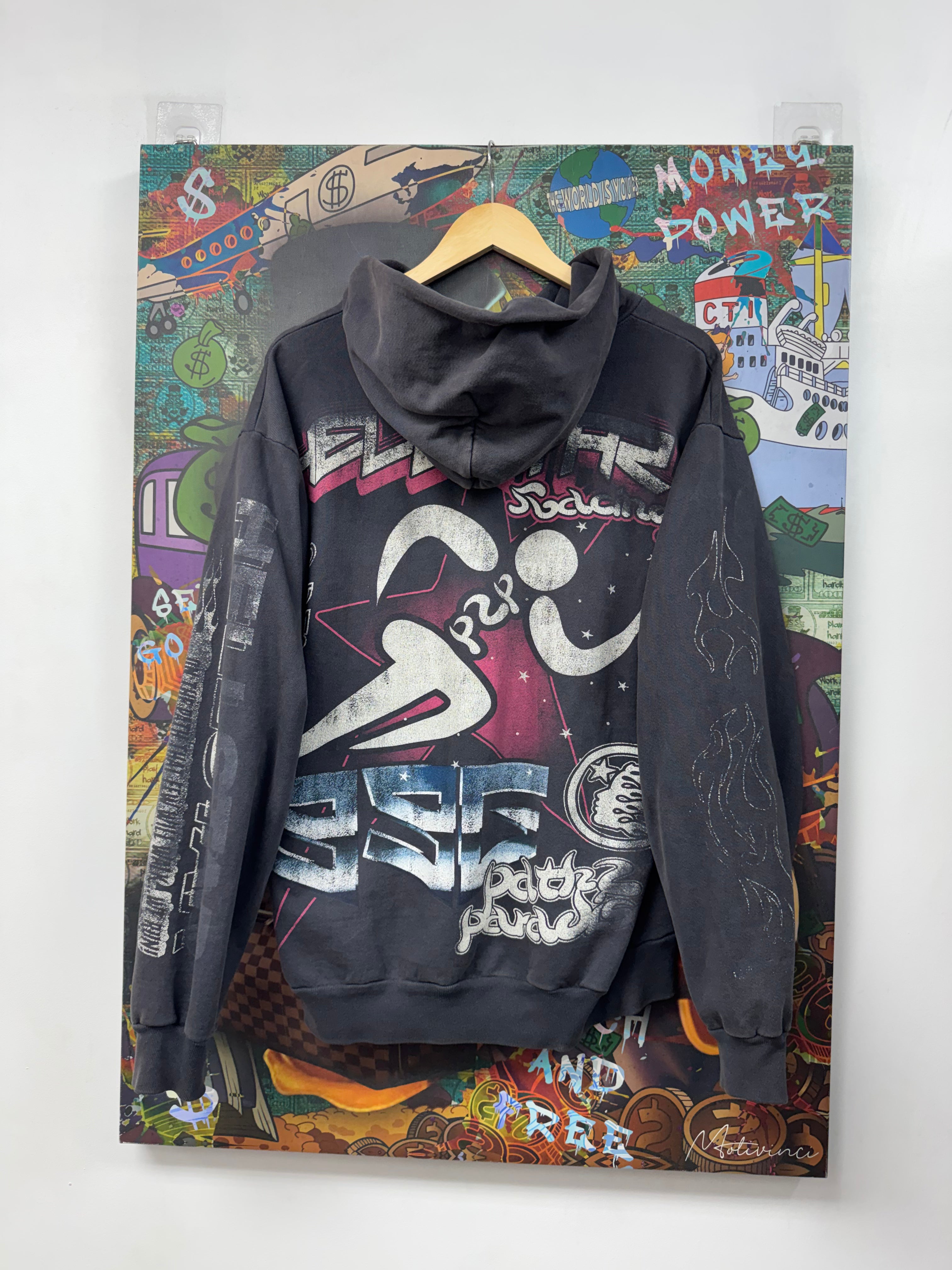 Hellstar Blue Pink Path 2 Paradise Hoodie