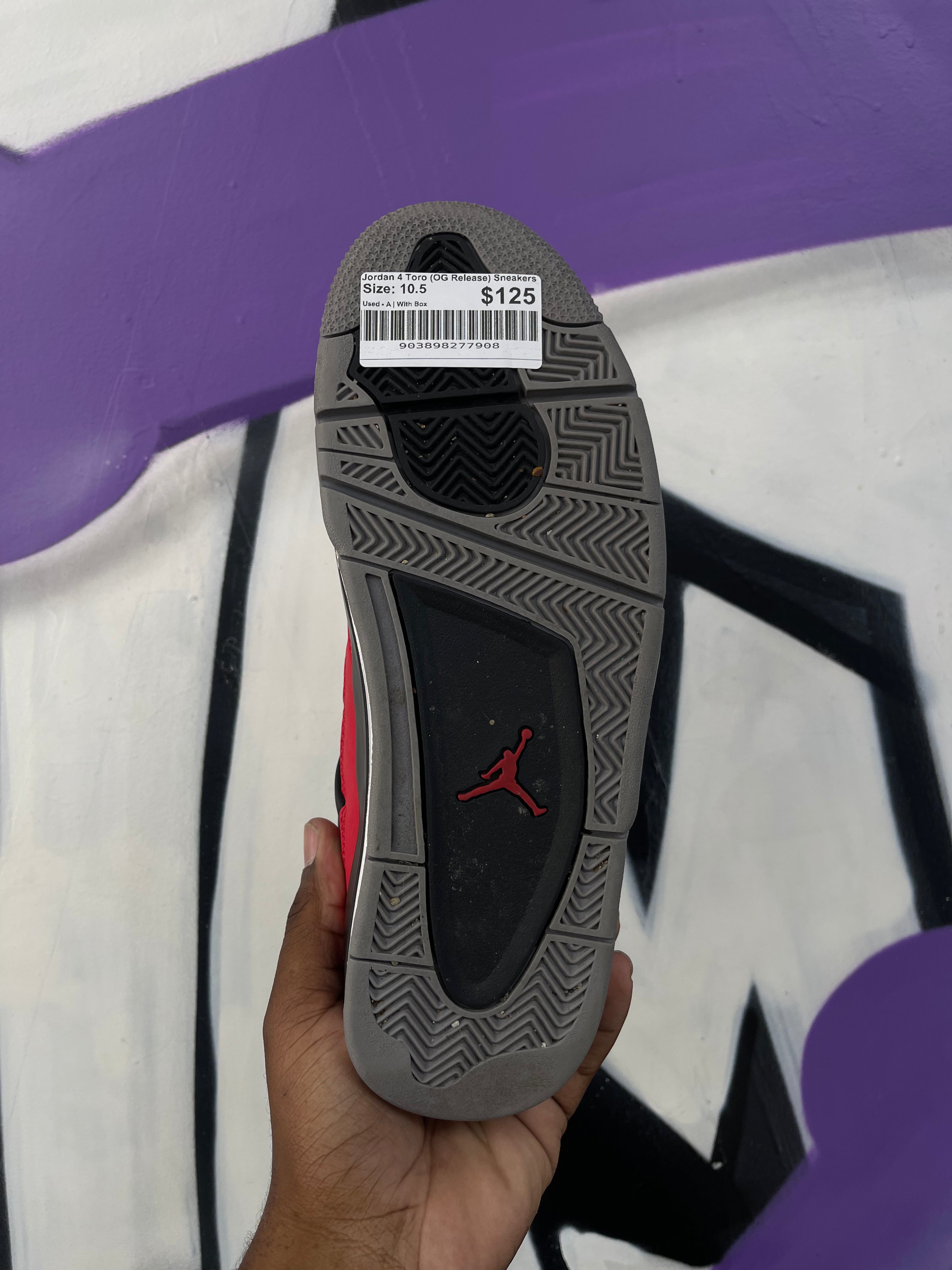 Jordan 4 Toro (OG Release) Sneakers