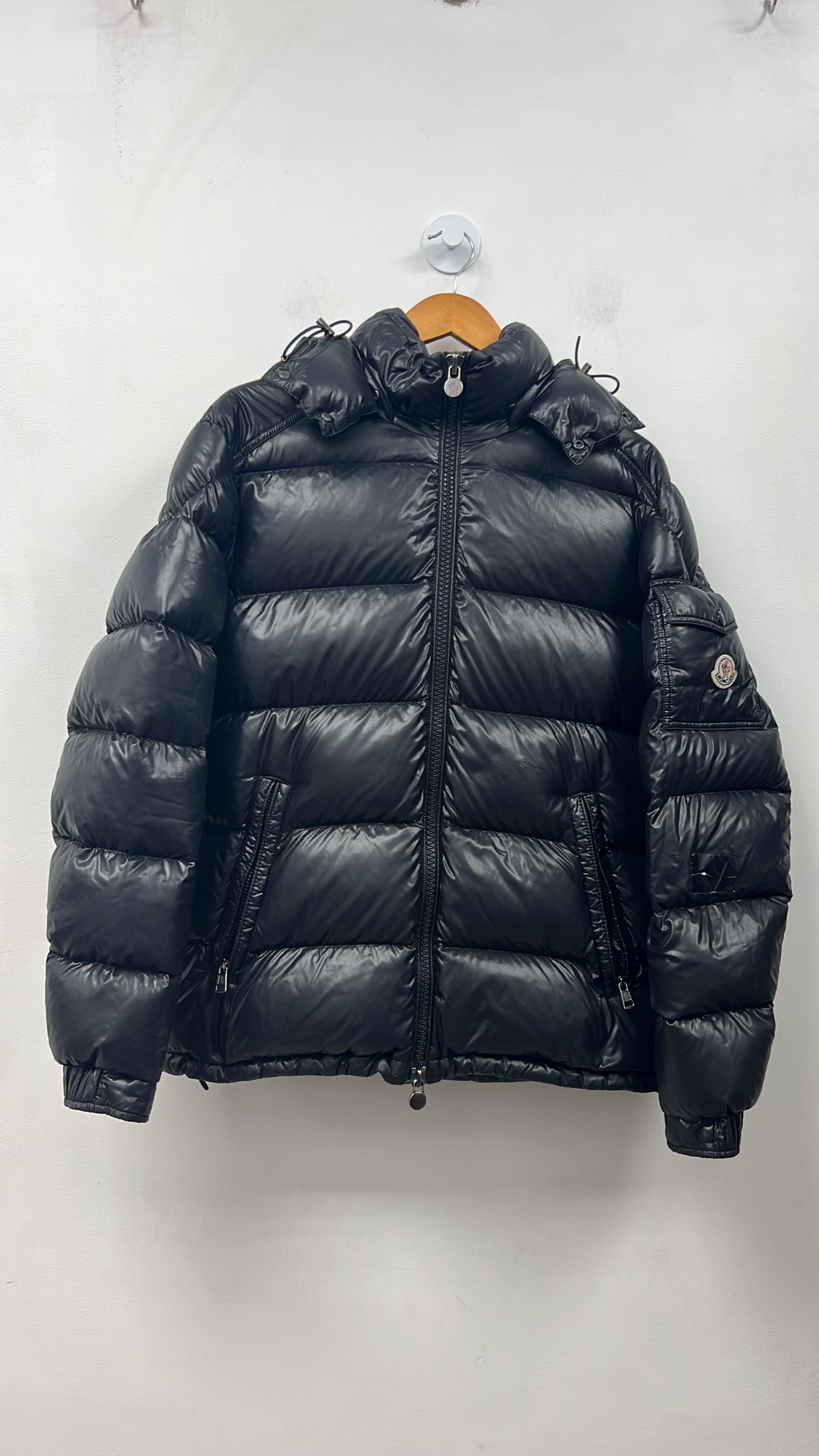 Moncler Black Maya Puffer Jacket
