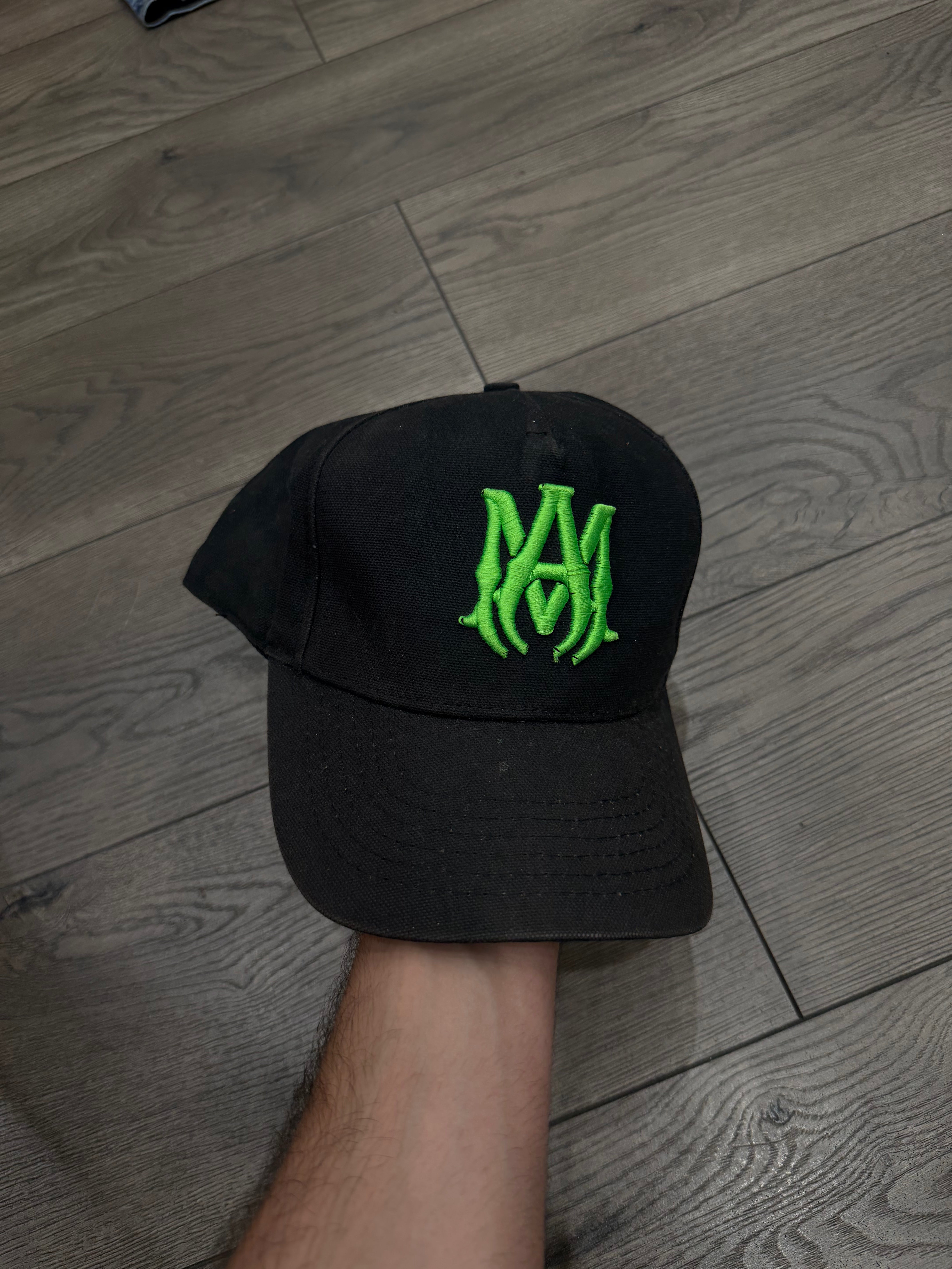Amiri Black Green MA Hat