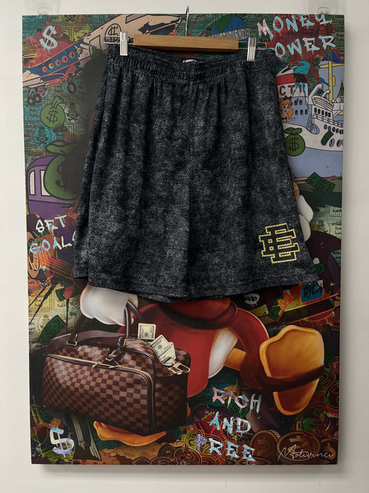 EE Baggy Shorts Charcoal Used