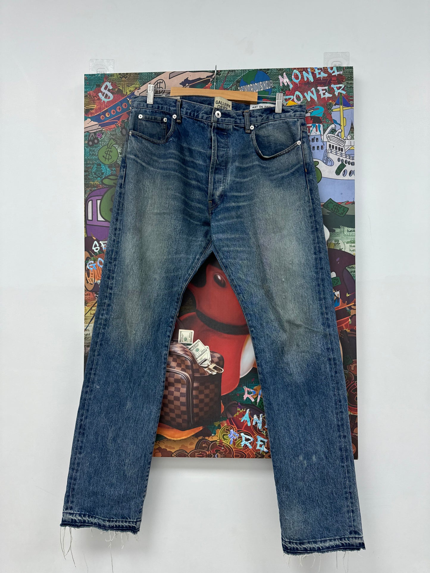 Gallery Dept Plain Denim Dark Wash Used 36 N/A