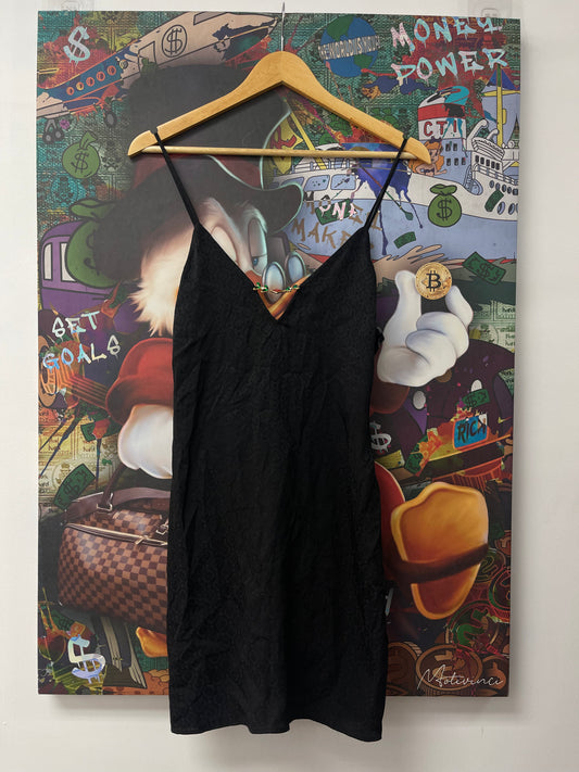 Casablanca Silk Dress Black  New With Tags
