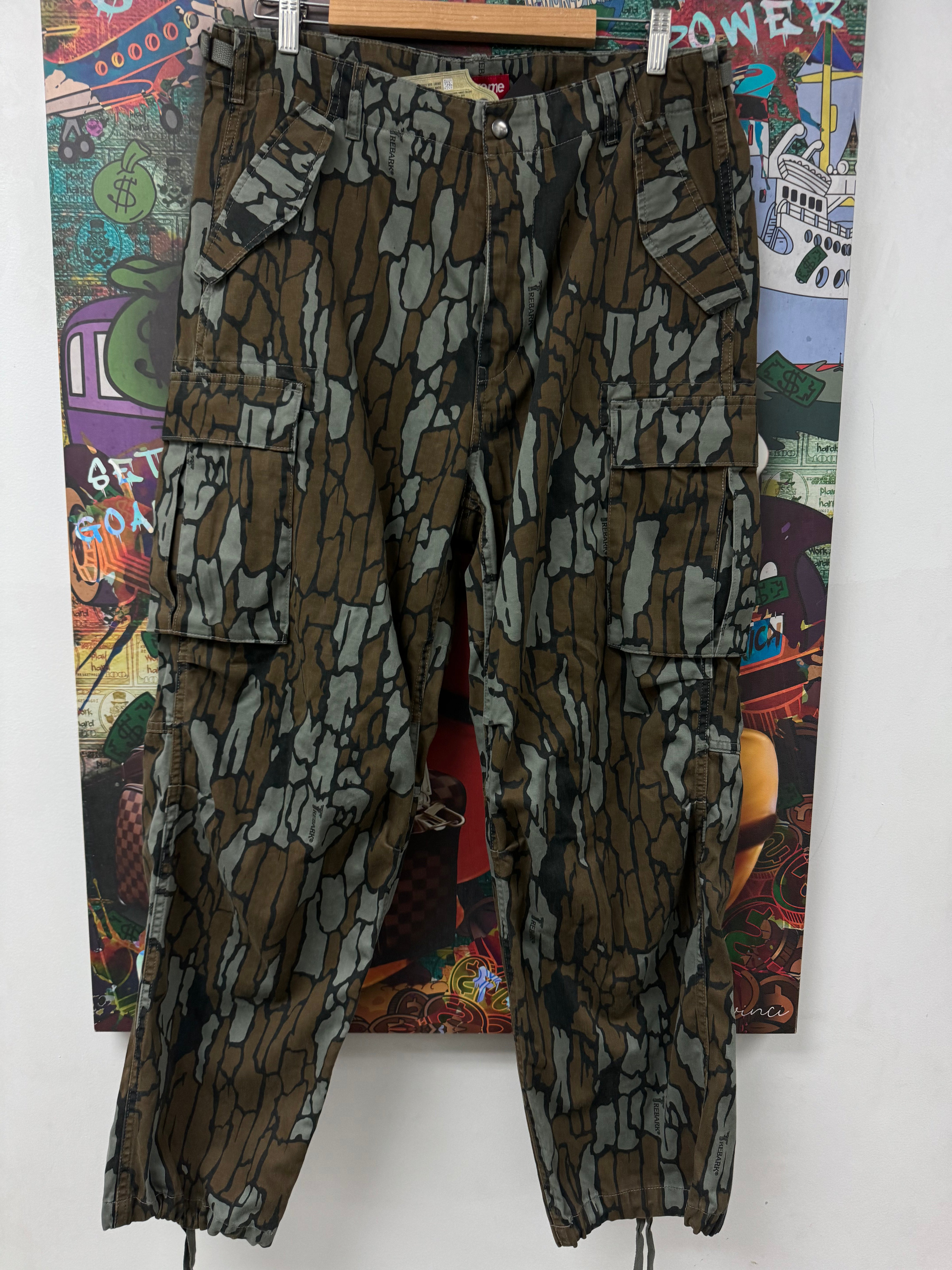 Supreme Camo Cargo Pants Used 34