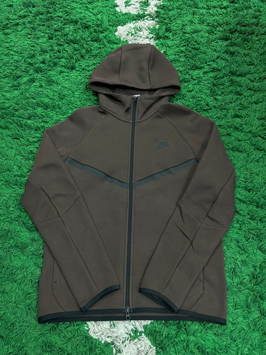 Nike Tech Zip Up Brown New Small With Tags