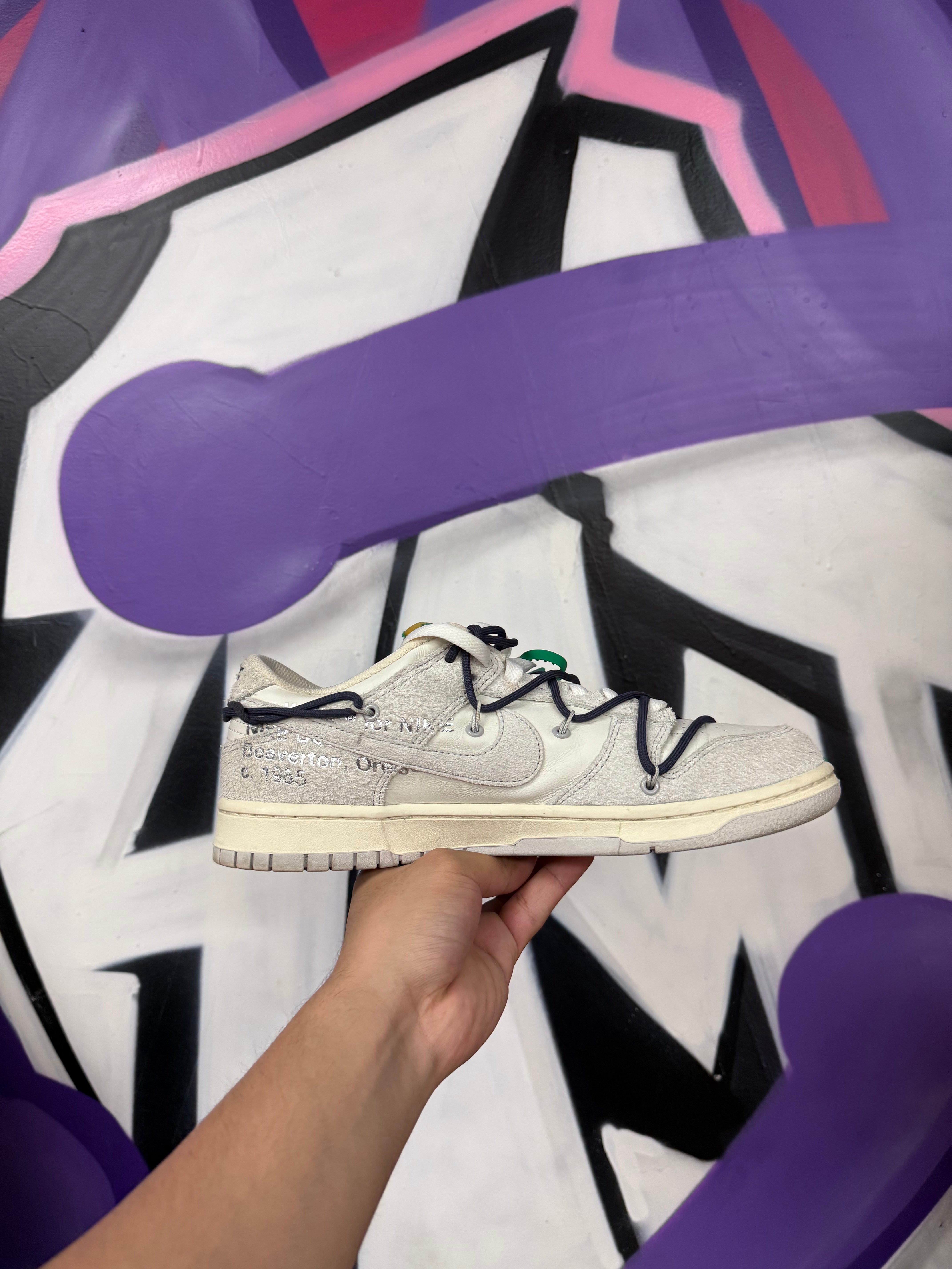Nike x Off-White Dunk Low Lot 20 Sneakers