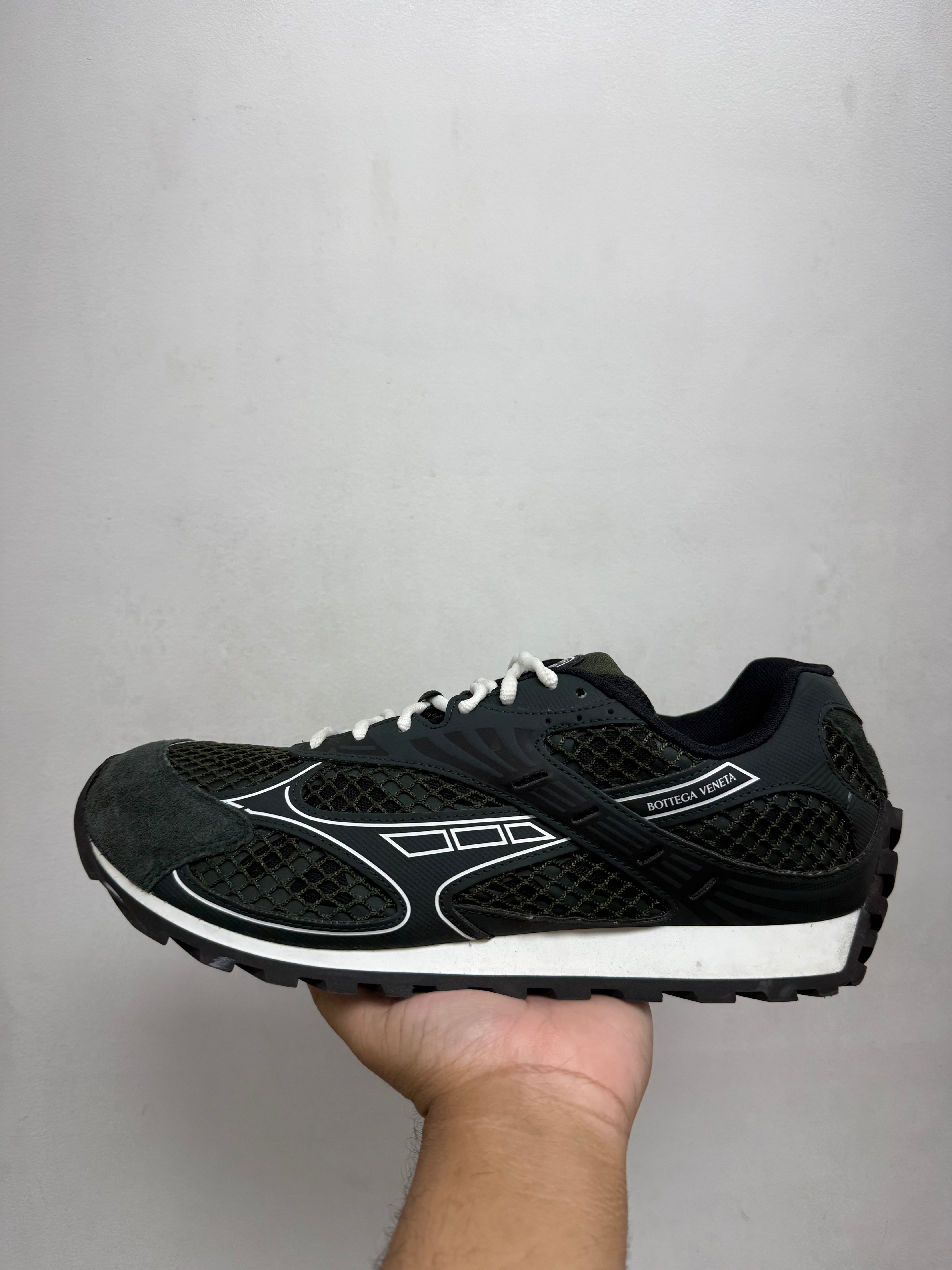 Bottega Veneta Dark Green Orbit Sneakers