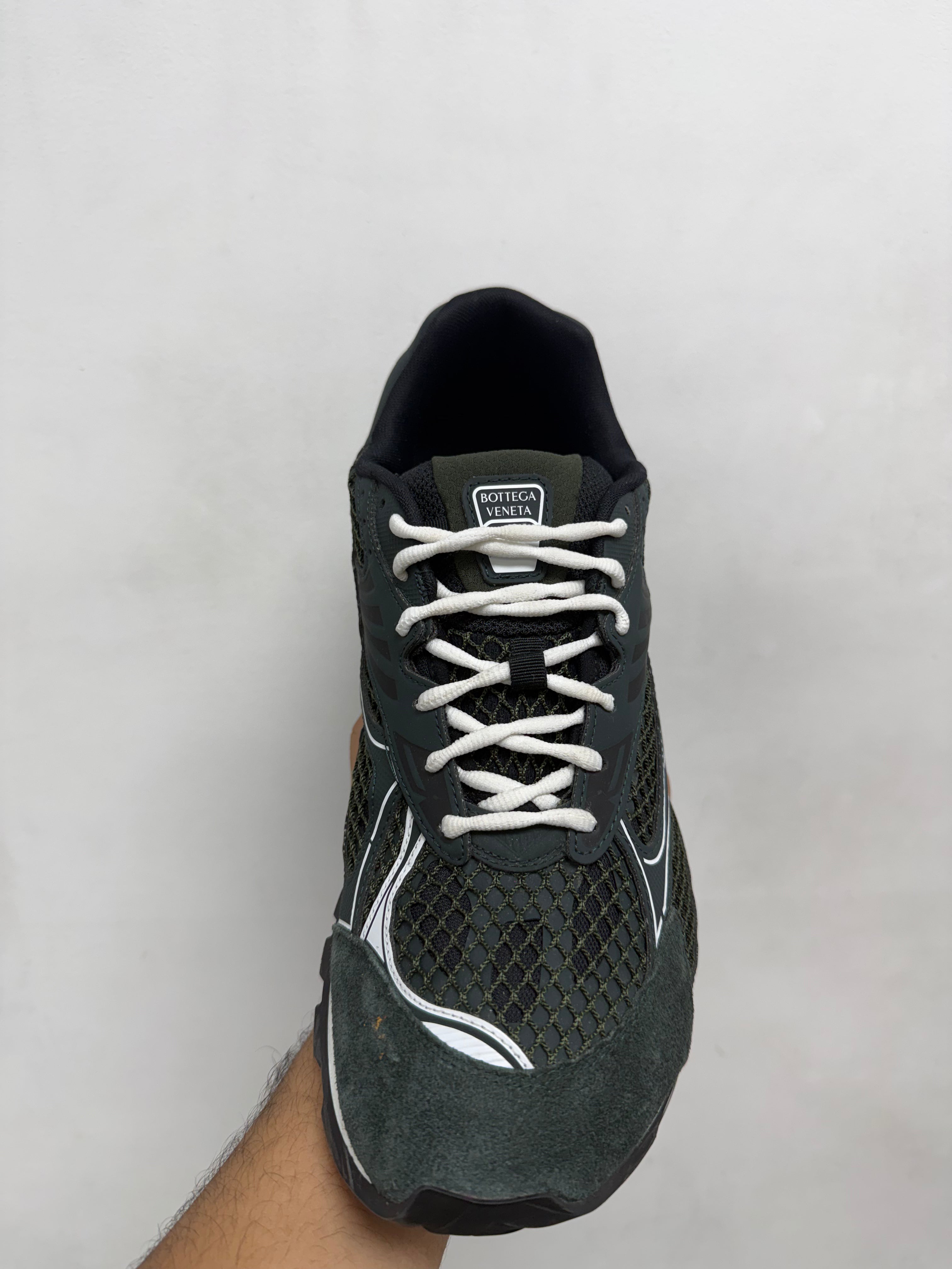 Bottega Veneta Dark Green Orbit Sneakers