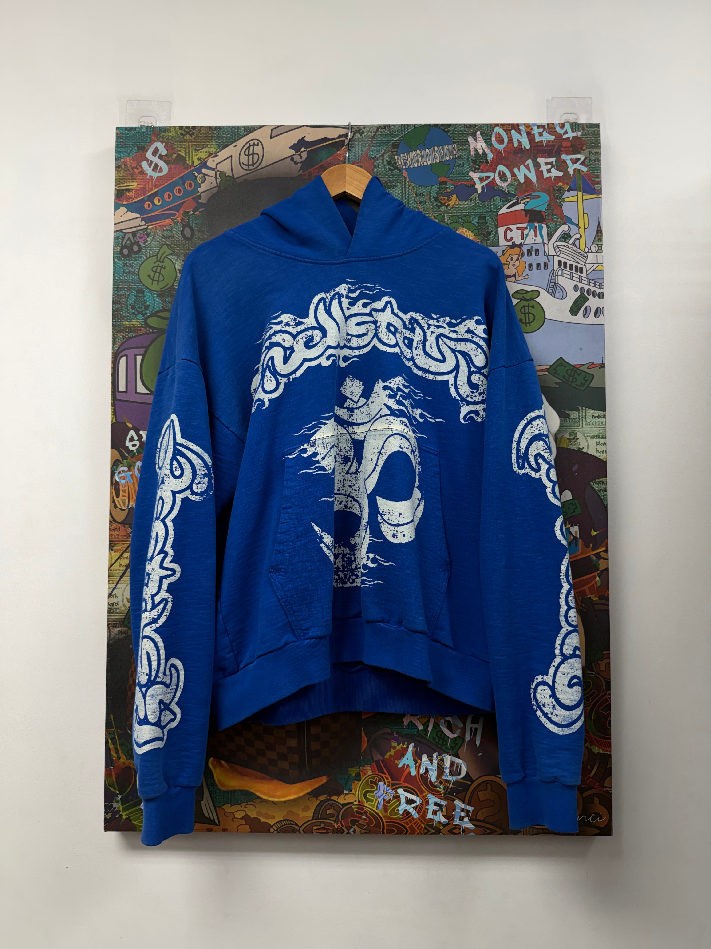 Hellstar Blue Yoga Hoodie